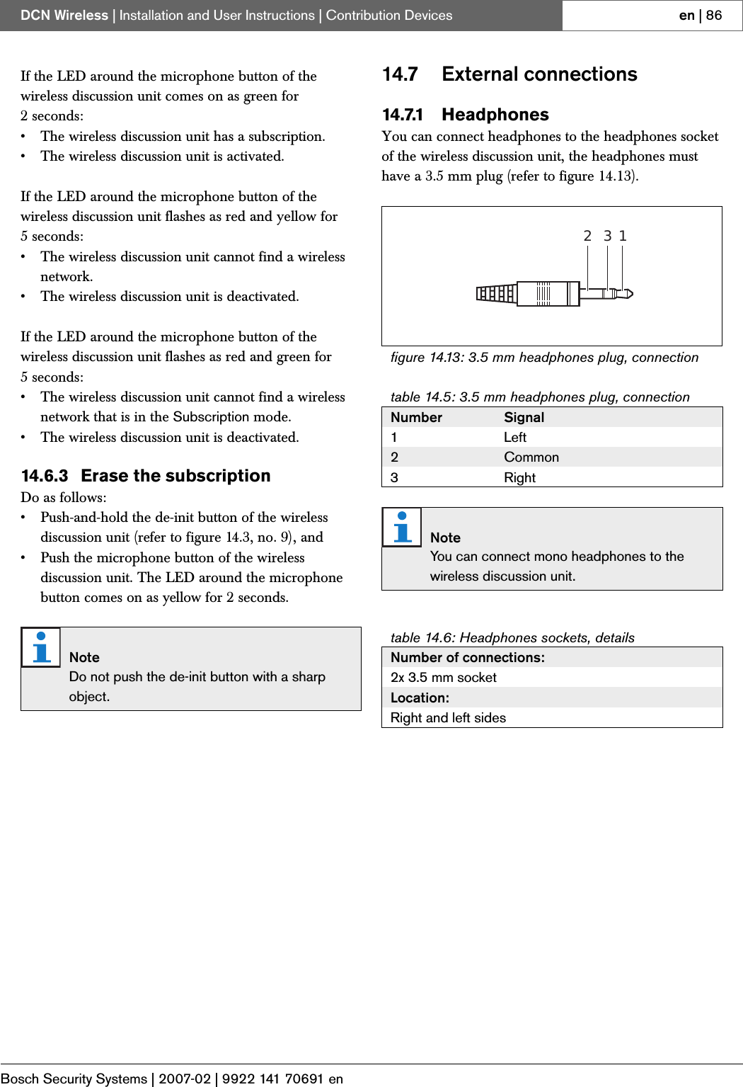 Page 57 of Bosch Security Systems DCNWAP Wireless Access Point User Manual Part 2