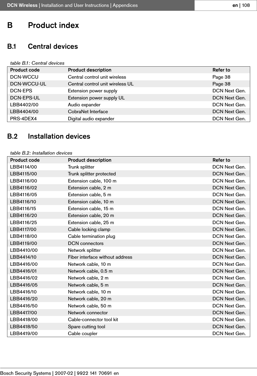 Page 79 of Bosch Security Systems DCNWAP Wireless Access Point User Manual Part 2