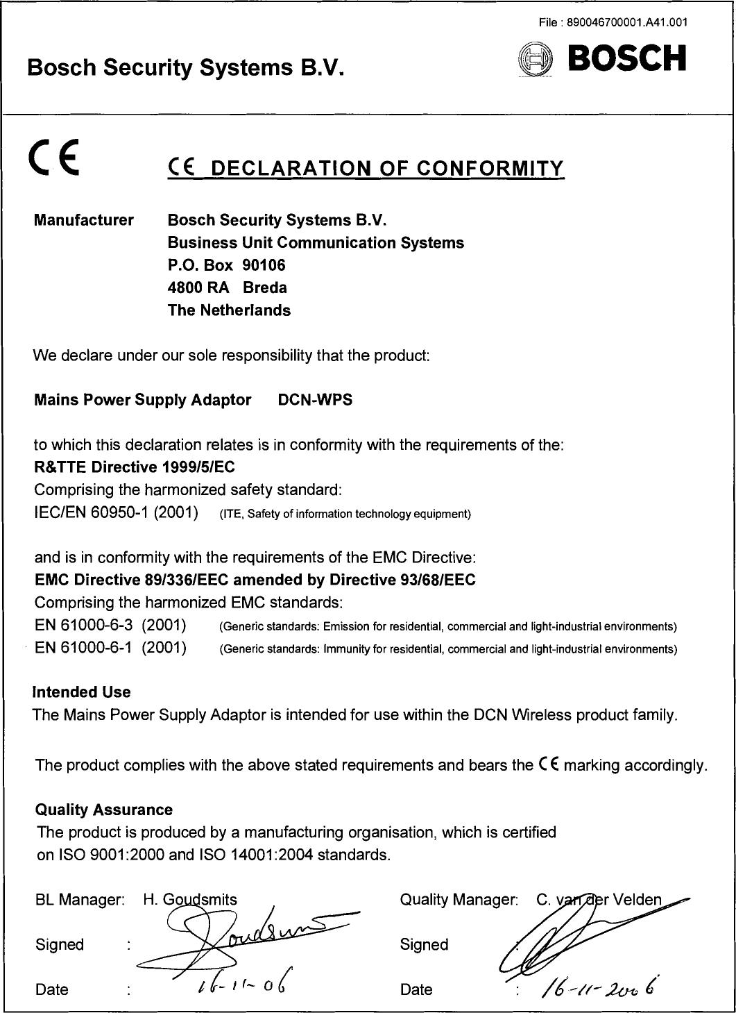 Page 89 of Bosch Security Systems DCNWAP Wireless Access Point User Manual Part 2