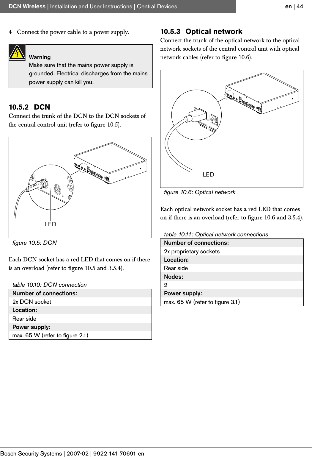 Page 15 of Bosch Security Systems DCNWDU Wireless Discussion Units User Manual Part 2