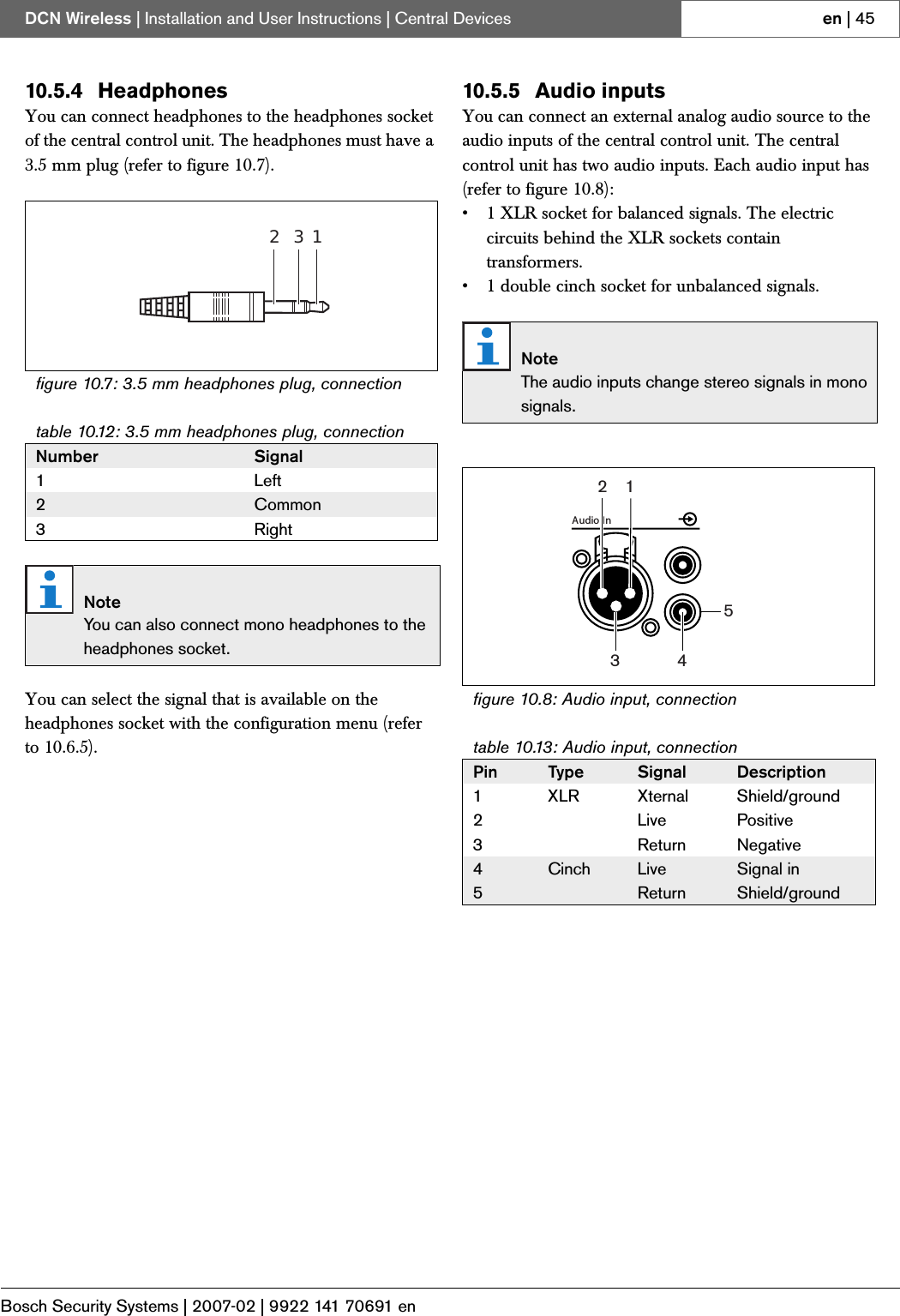 Page 16 of Bosch Security Systems DCNWDU Wireless Discussion Units User Manual Part 2