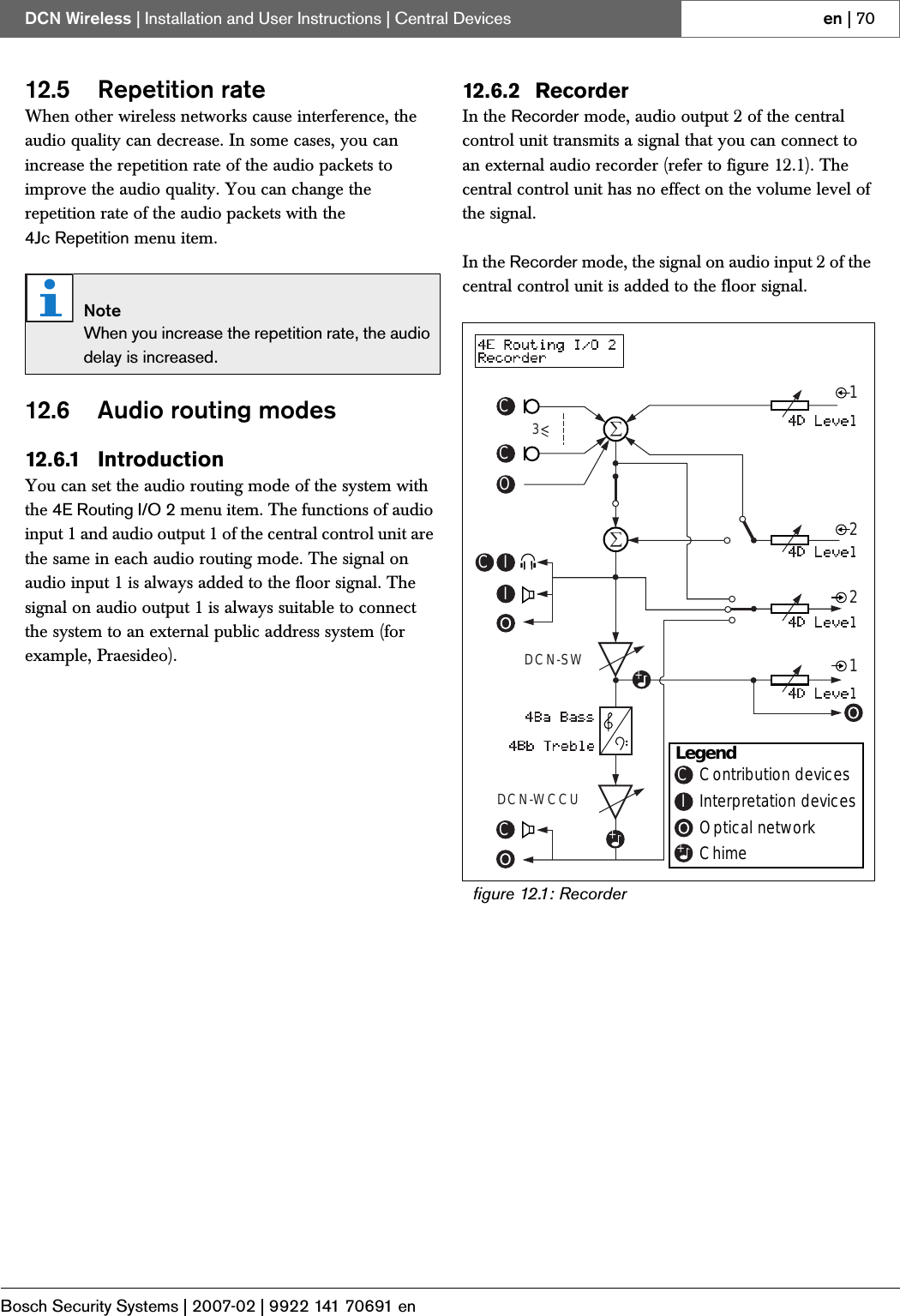 Page 41 of Bosch Security Systems DCNWDU Wireless Discussion Units User Manual Part 2