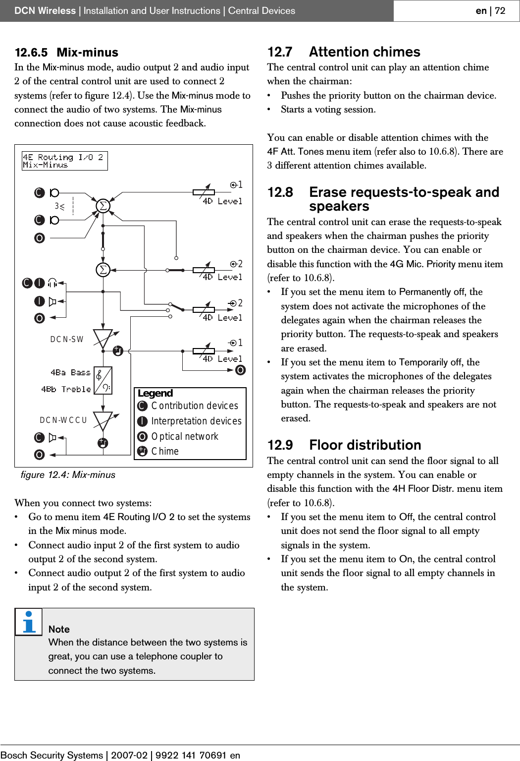 Page 43 of Bosch Security Systems DCNWDU Wireless Discussion Units User Manual Part 2