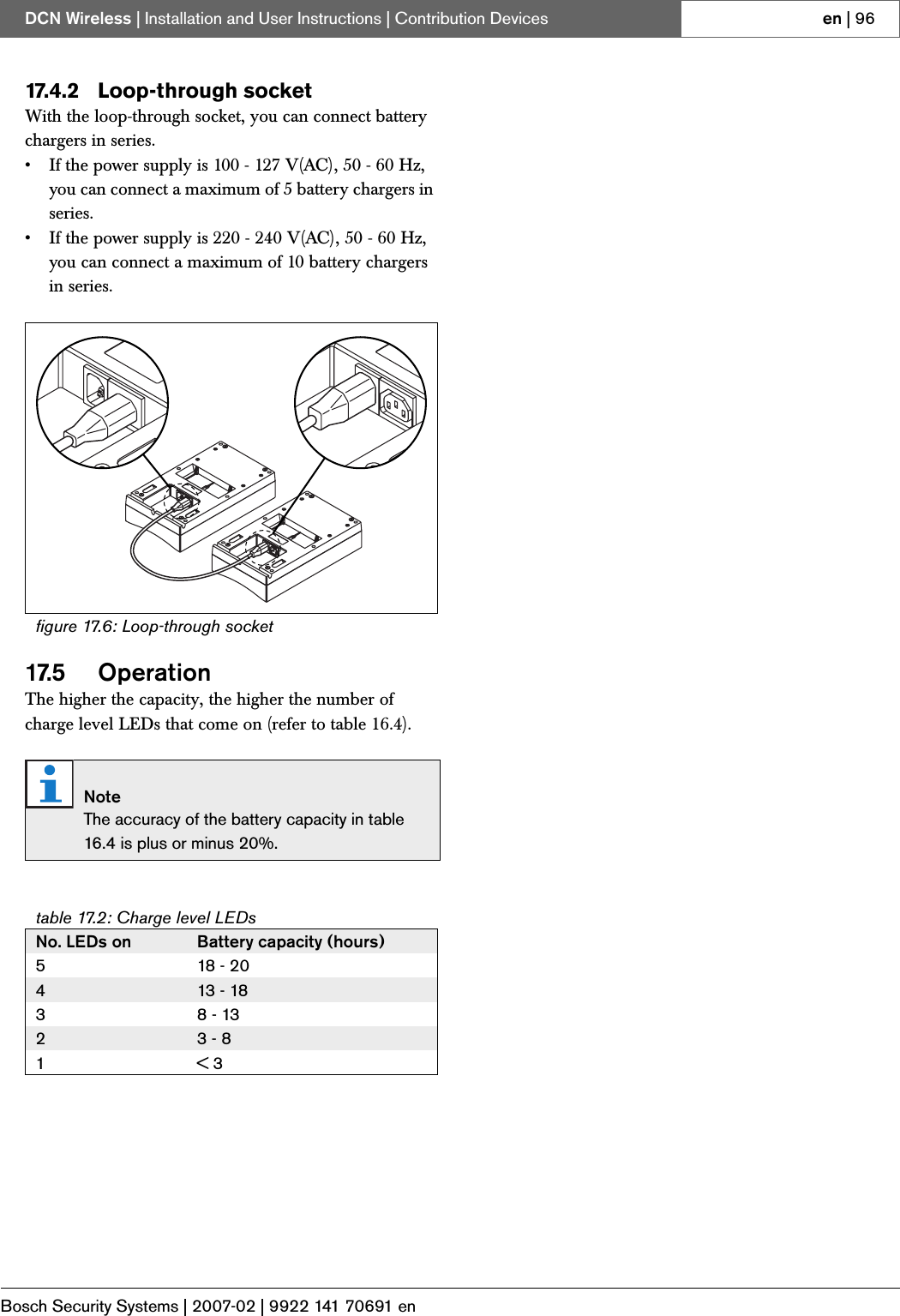 Page 67 of Bosch Security Systems DCNWDU Wireless Discussion Units User Manual Part 2