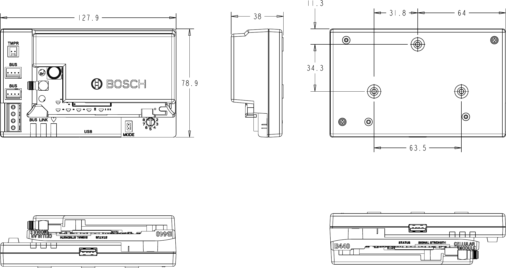 Bosch Pro Engineer B440 Asm Cad Drawing Dxf Pdf B450 Pdf En Us