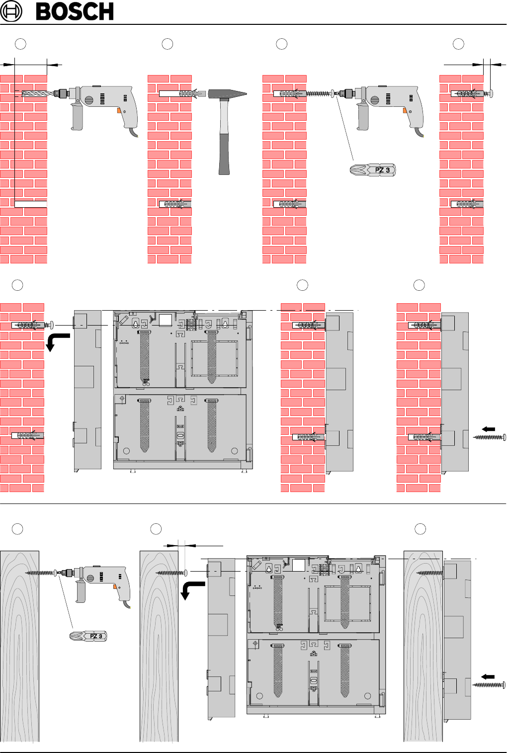 Bosch Fmh 0000 A Leaflet A3 Fr Installation Manual All