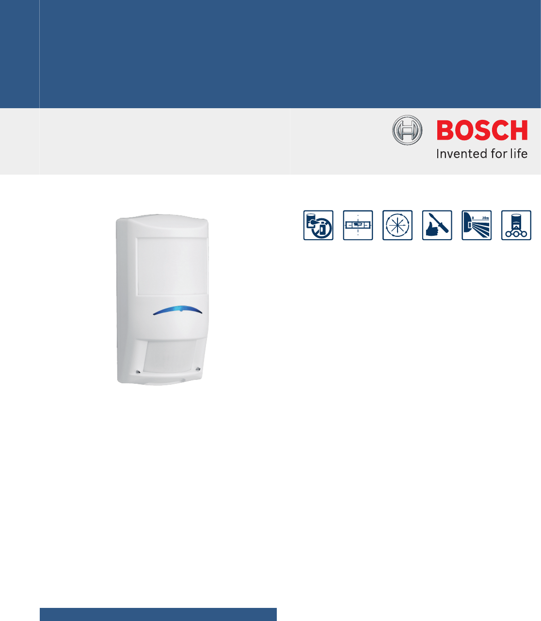 Bosch Professional Series Tritech Curtain Motion Detectors With