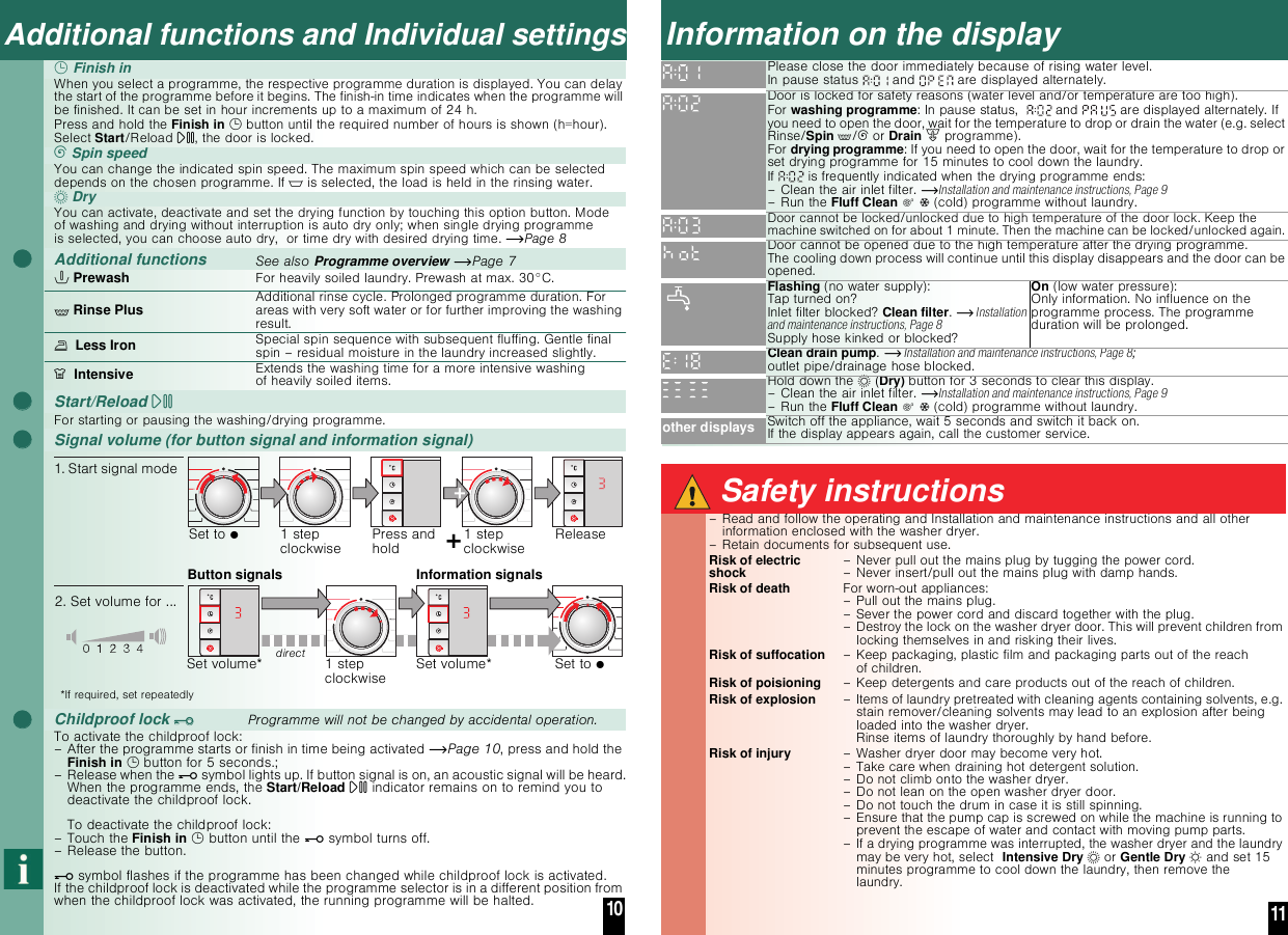 Page 8 of 10 - Boschhome Boschhome-Wvh28421Gb-Instruction-Manual- ManualsLib - Makes It Easy To Find Manuals Online!  Boschhome-wvh28421gb-instruction-manual