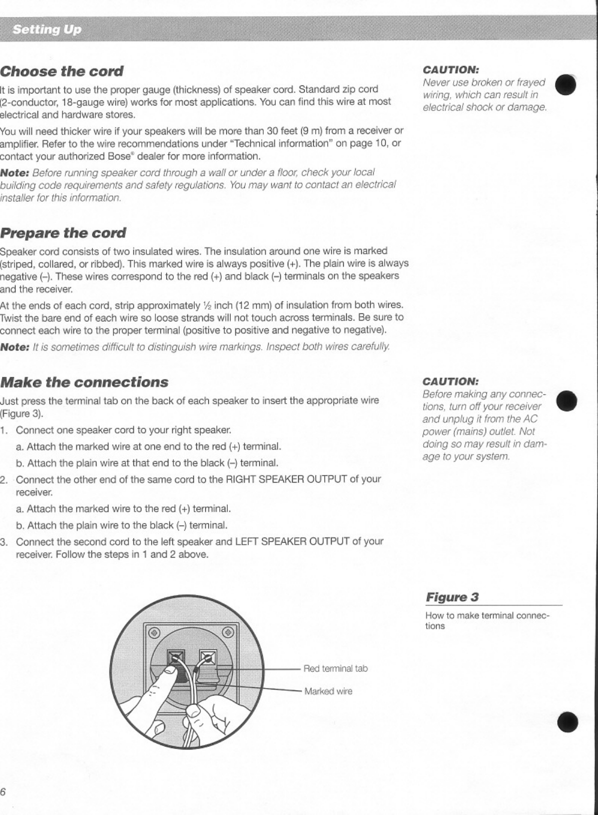 Page 6 of 12 - Bose Bose-401-Users-Manual-  Bose-401-users-manual