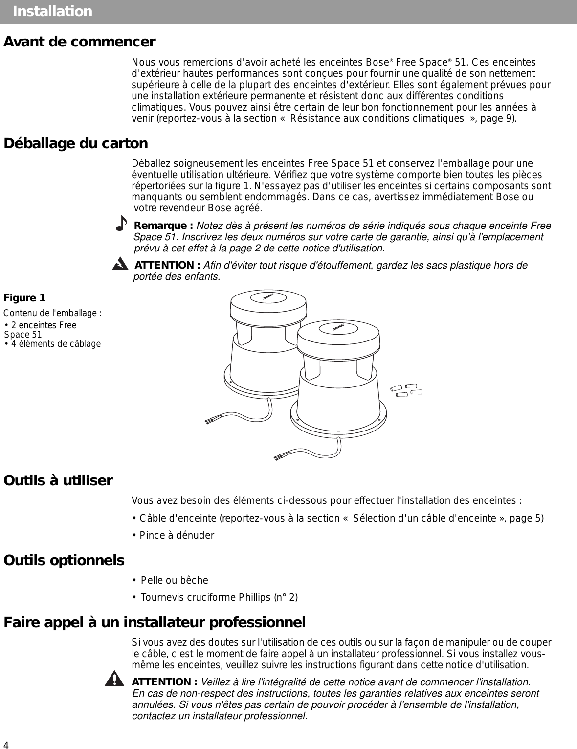 Page 4 of 10 - Bose Bose-Bose-Car-Speaker-51-Users-Manual-  Bose-bose-car-speaker-51-users-manual