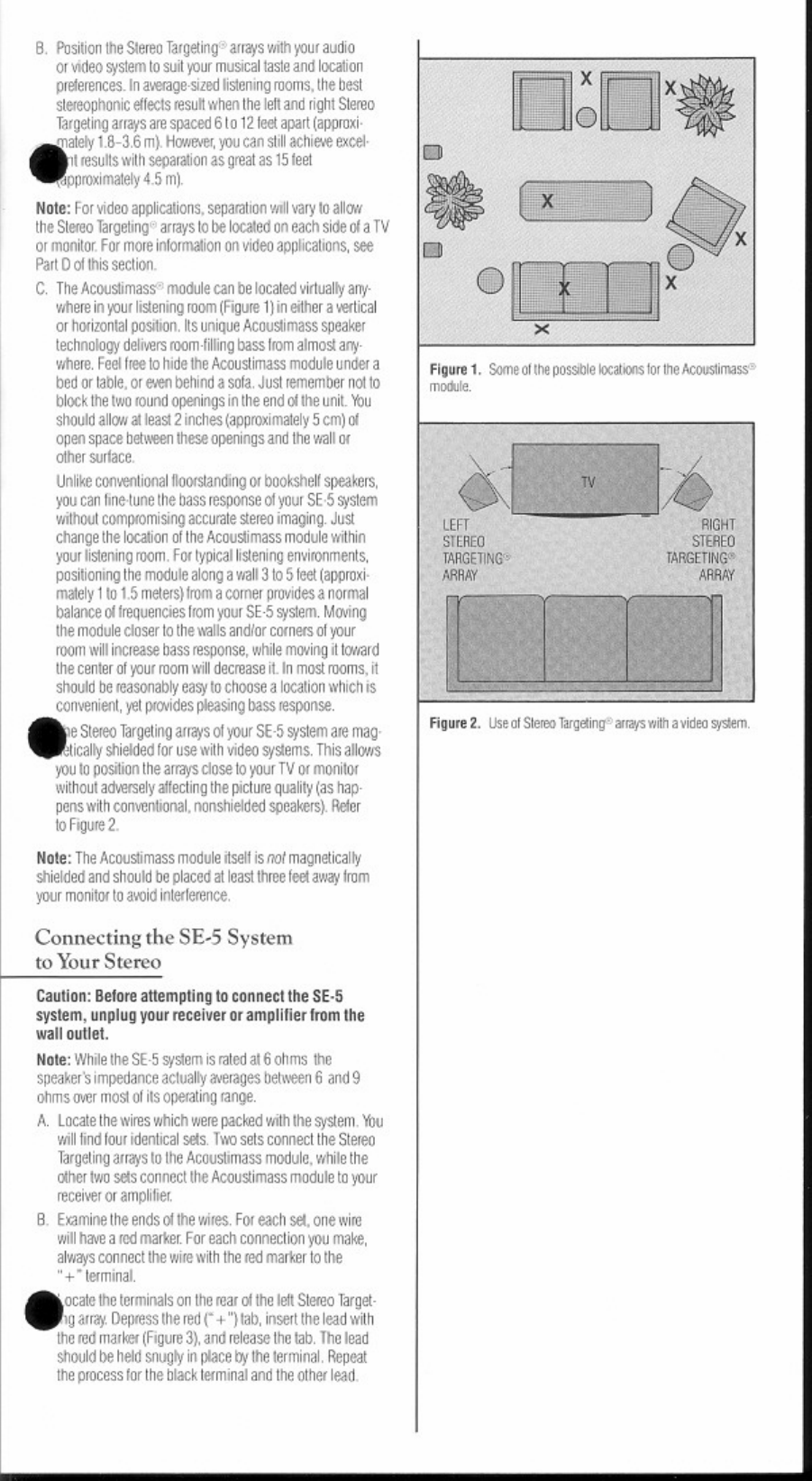 Page 3 of 8 - Bose Bose-Se-5-Users-Manual-  Bose-se-5-users-manual
