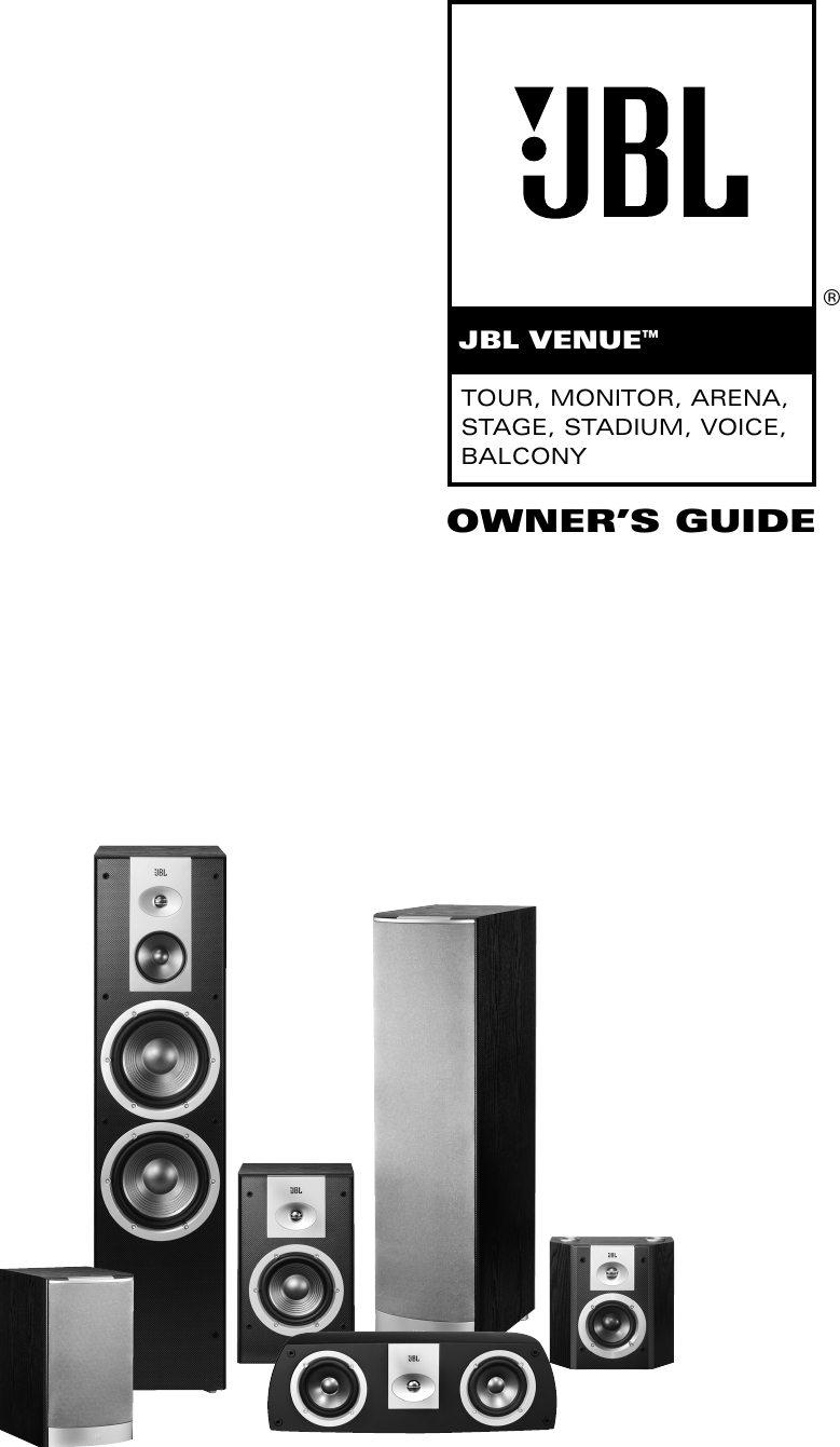 Page 1 of 4 - Bose Speakers Venue Series OM User Manual  To The B595ee75-ed94-438e-8fa3-88975d95f668