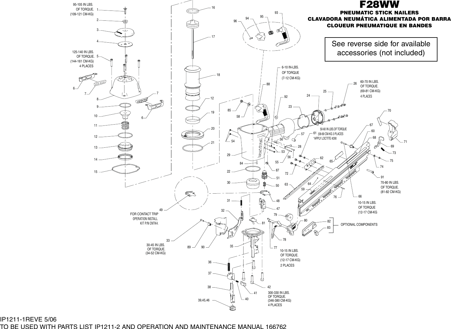 Page 2 of 3 - Bostitch F28WW IP1211-1RevE_F28WW User Manual To The B1d5aed2-4da2-438f-be64-3fb5eb03d672
