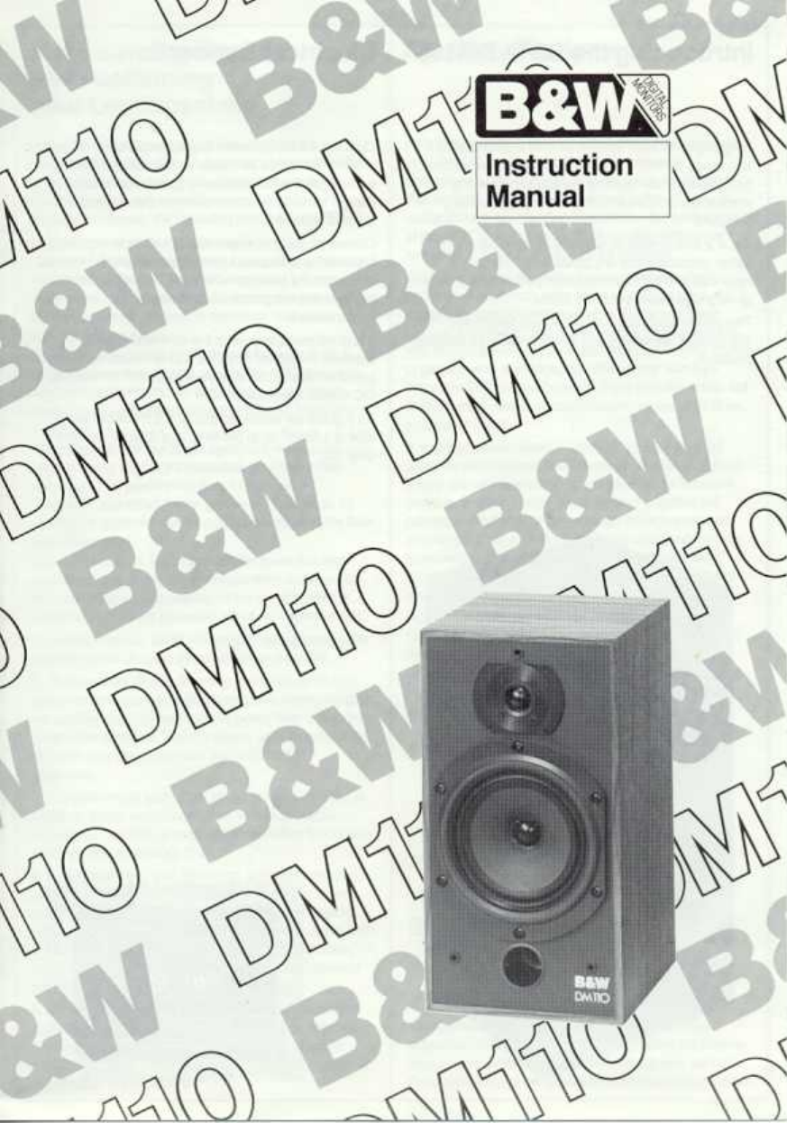 bowers & wilkins dm110