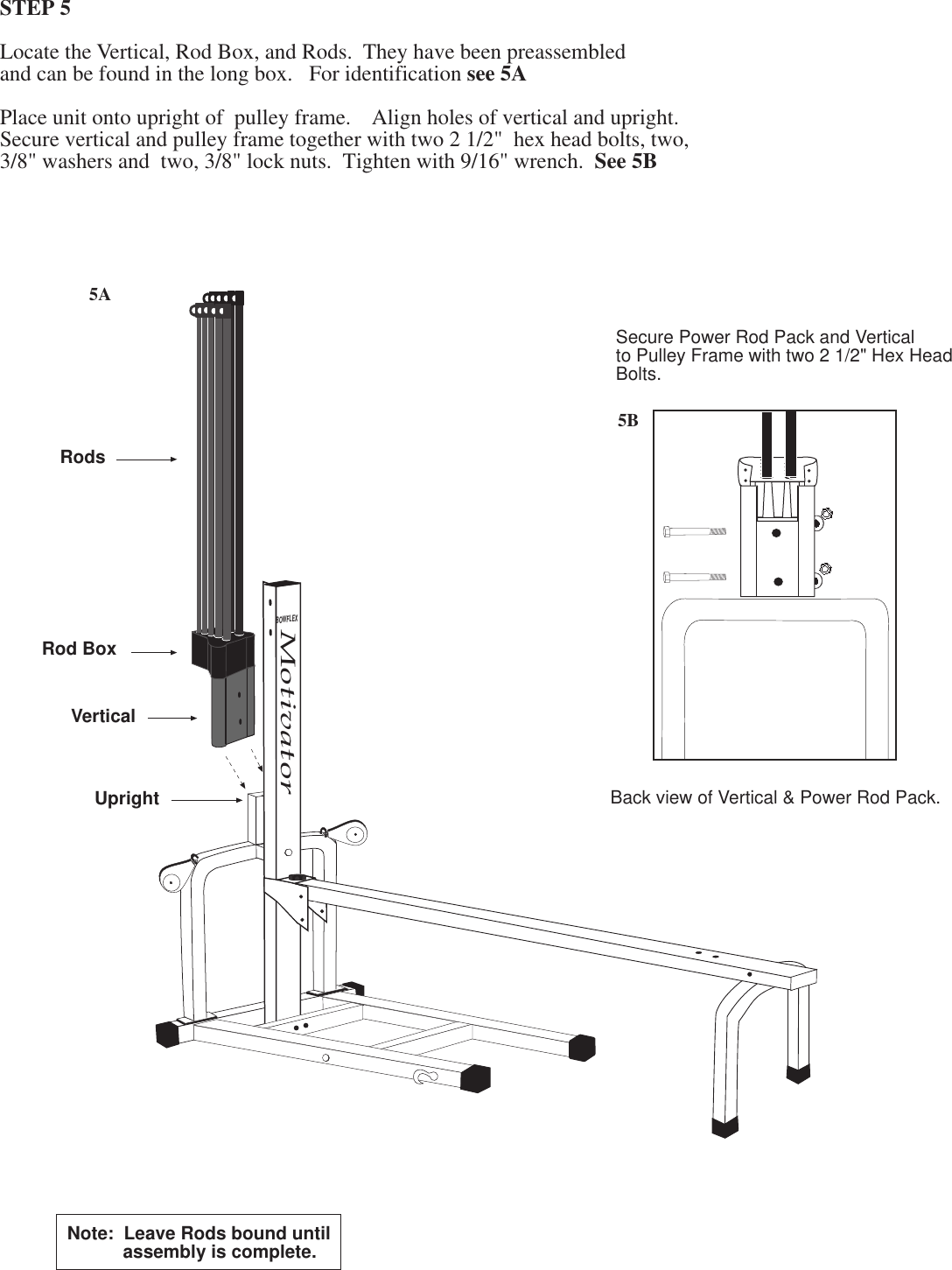 Page 4 of 8 - Bowflex Bowflex-Bowflex-Motivator-Owner-S-Manual