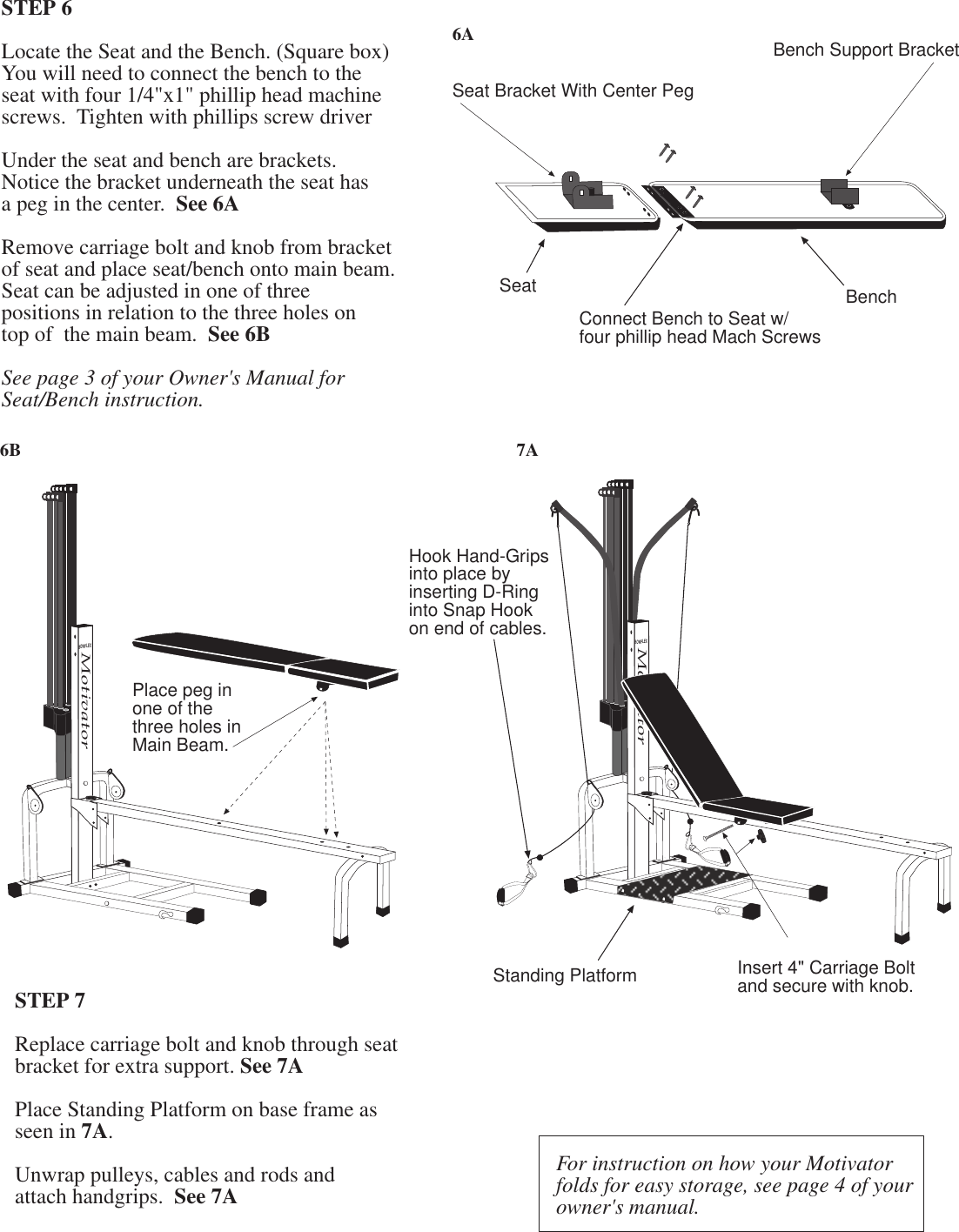 Page 5 of 8 - Bowflex Bowflex-Bowflex-Motivator-Owner-S-Manual