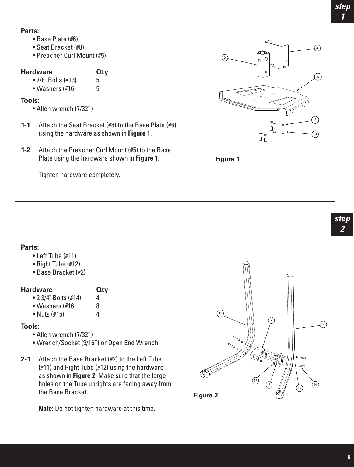 Page 5 of 12 - Bowflex Bowflex-Bowflex-Revolution-Accessory-Rack-Owner-S-Manual BFX_Revo_FLEX Rack_ RevB_AM_0706_