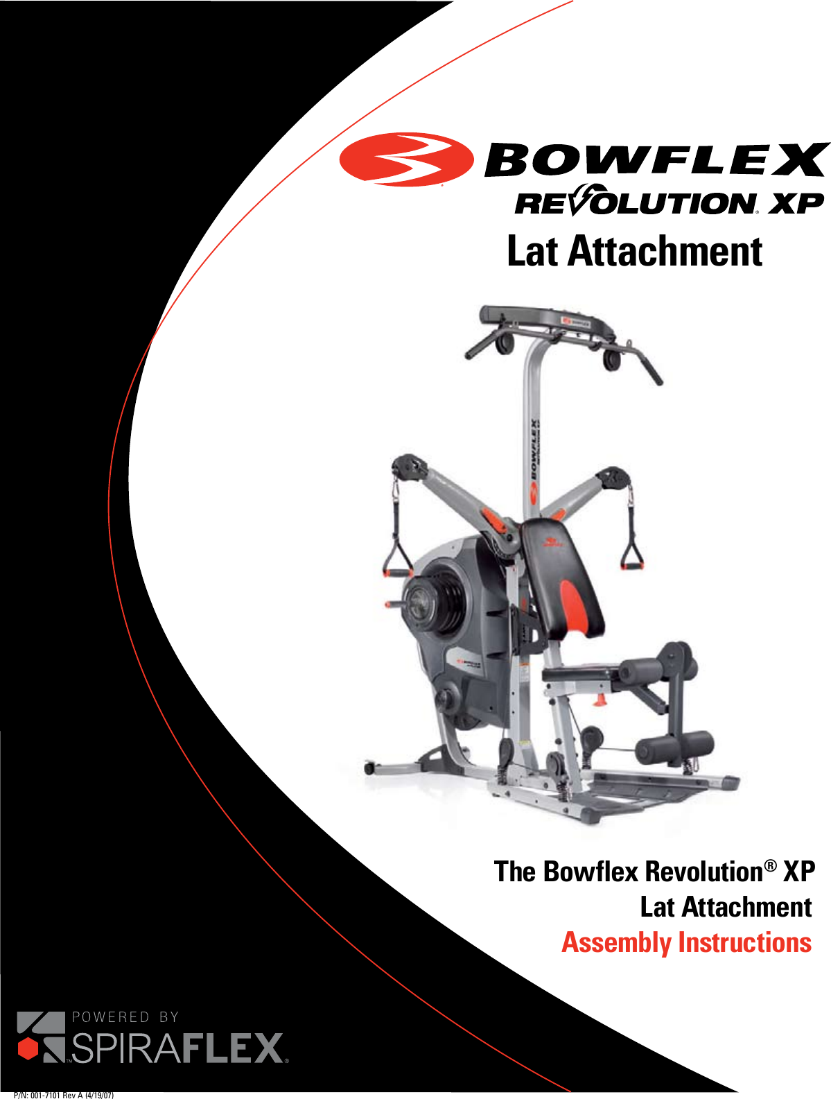 Page 1 of 9 - Bowflex Bowflex-Bowflex-Revolution-Xp-Lat-Tower-Owner-S-Manual