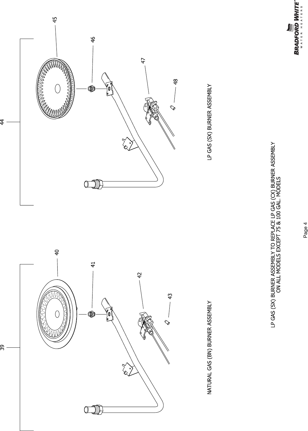 Page 4 of 6 - Bradford-White-Corp Bradford-White-Corp-Defender-Safety-System-Pdx2-Series-Users-Manual- Parts_list  Bradford-white-corp-defender-safety-system-pdx2-series-users-manual