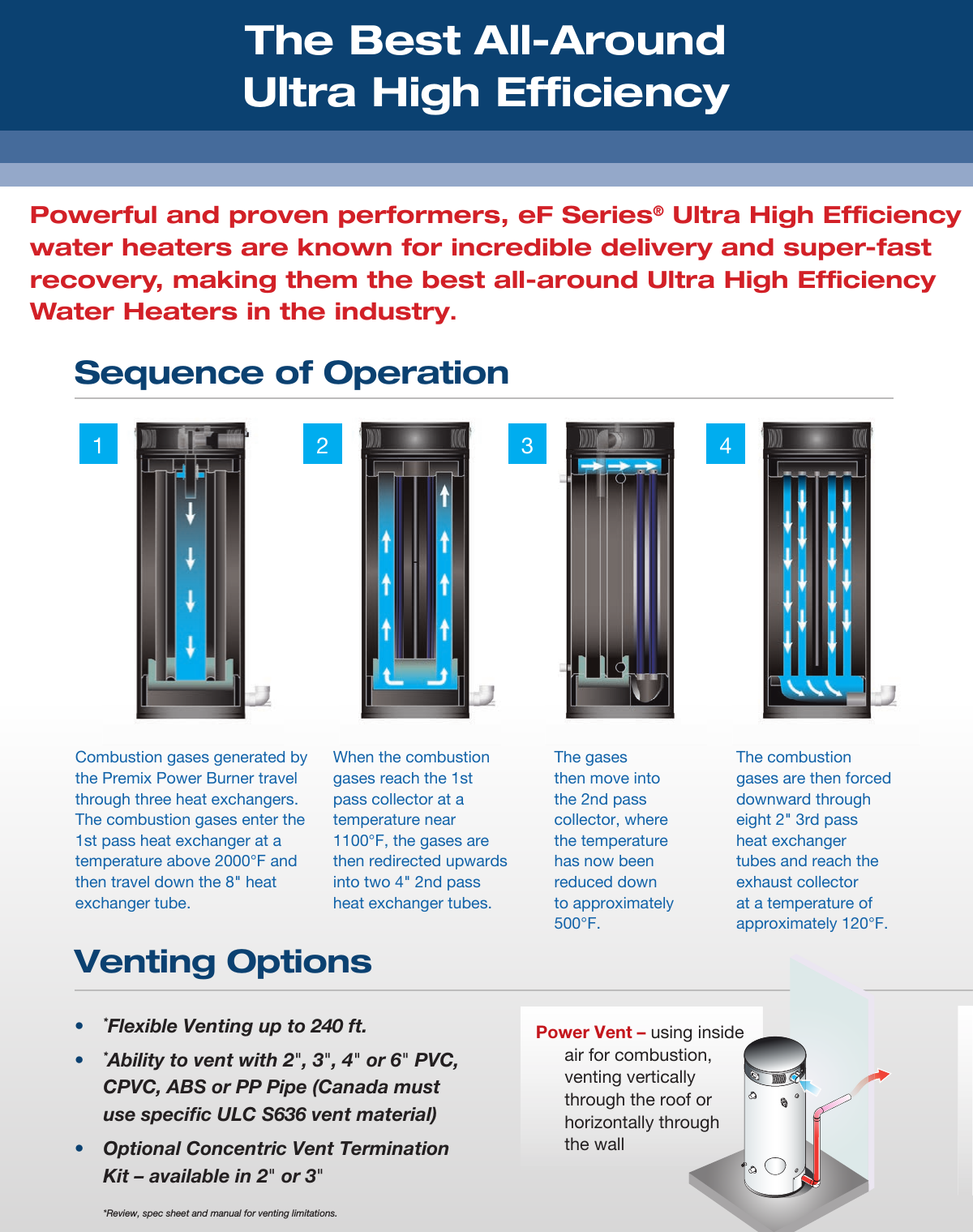 Page 3 of 6 - Bradfordwhite Brochure Ef Series Efb User Manual