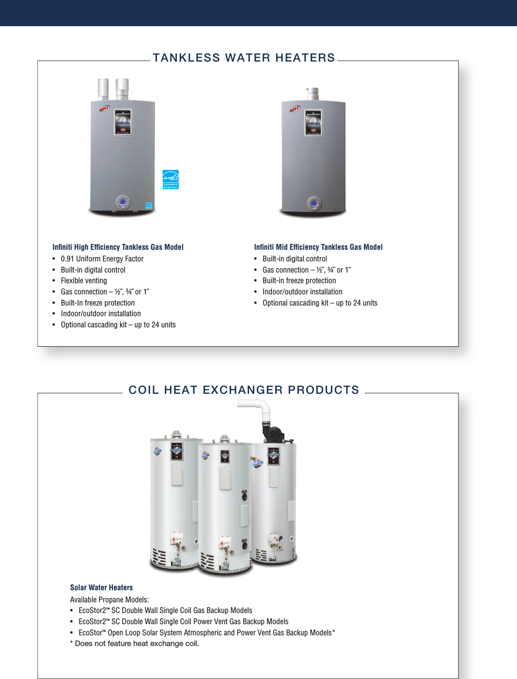 Page 5 of 6 - Bradfordwhite Brochure Propane Selection Guide Ppsg User Manual
