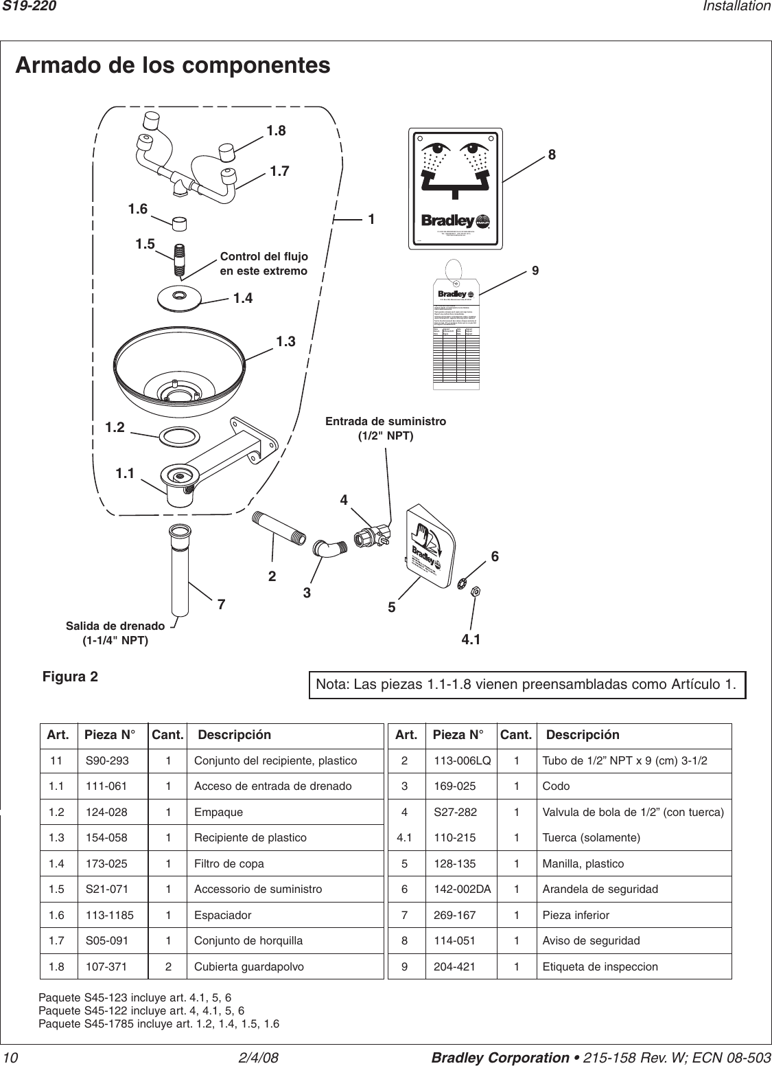 Page 10 of 10 - Bradley-Smoker Bradley-Smoker-Bradley-Technologies-Inc-Work-Light-S19-220-Users-Manual- 215-158  Bradley-smoker-bradley-technologies-inc-work-light-s19-220-users-manual