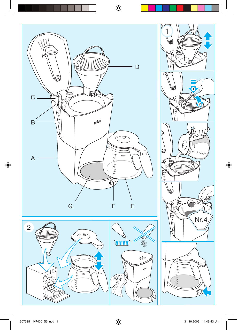 Page 3 of 8 - Braun Braun-3073-Users-Manual- 3073351_KF400_S1  Braun-3073-users-manual