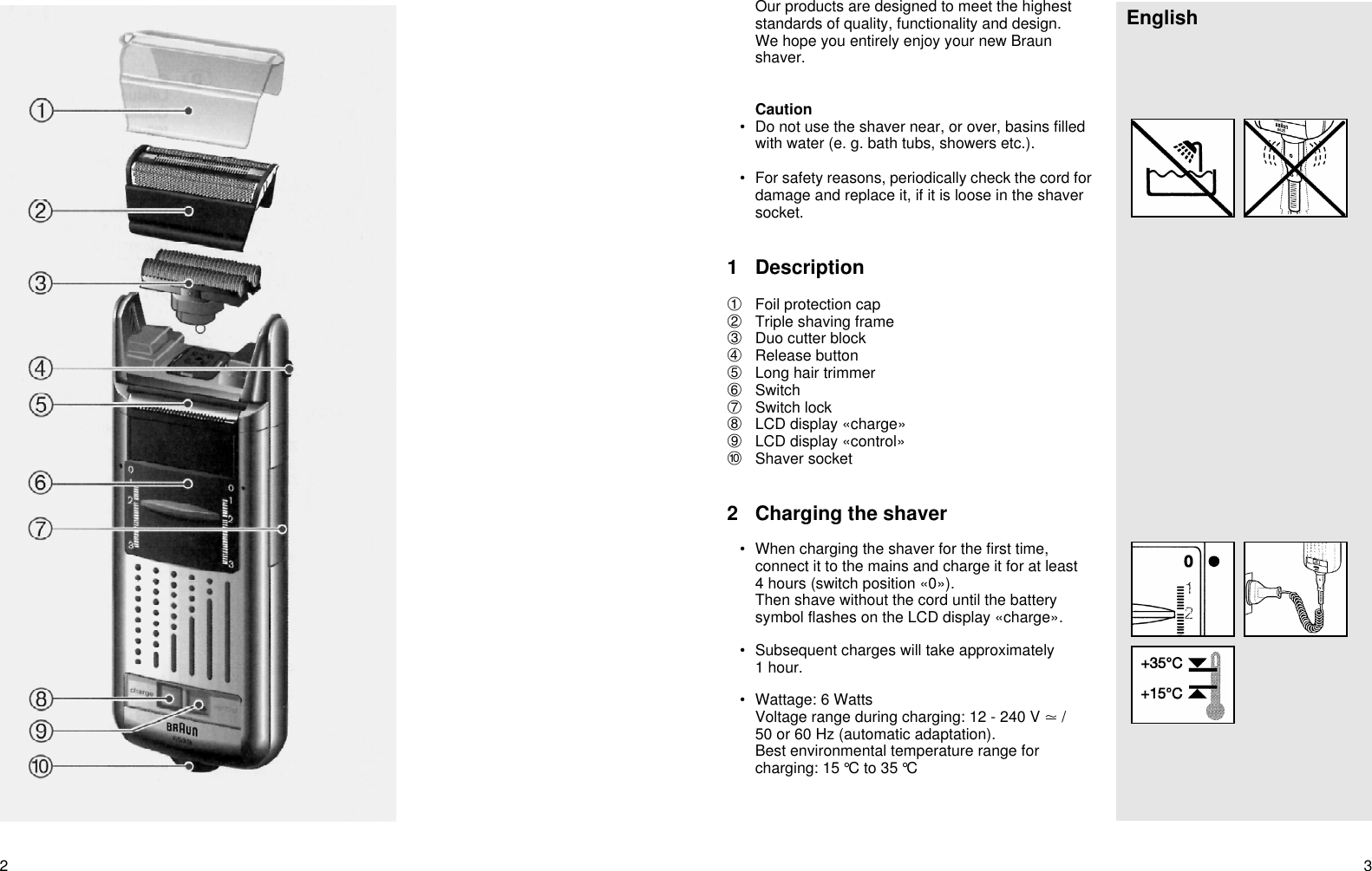 Braun Flex Integral 6525 Users Manual Gb 6525