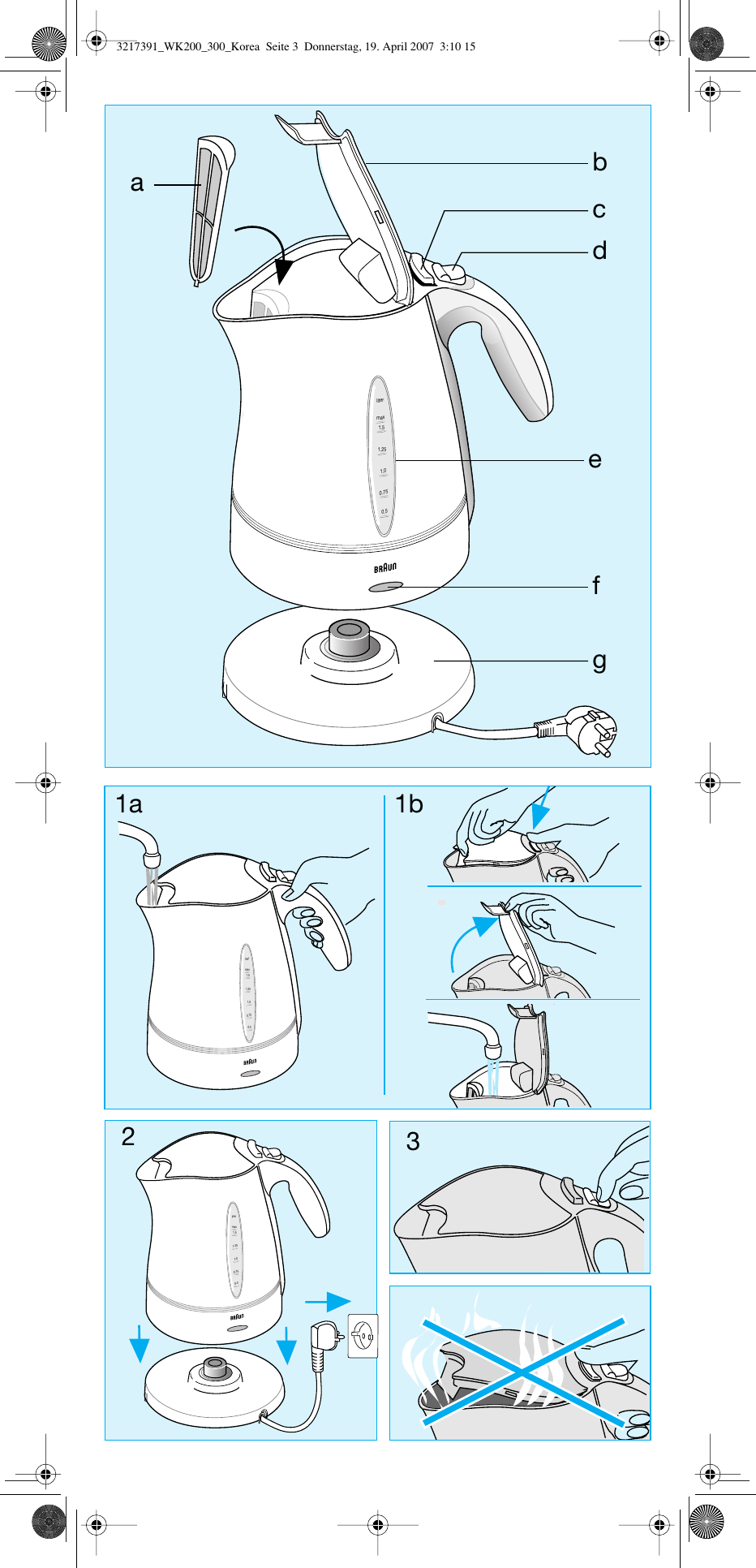 Page 2 of 5 - Braun Braun-Multiquick-Wk-300-Users-Manual- 3217391_WK200_300_Korea Braun-multiquick-wk-300-users-manual