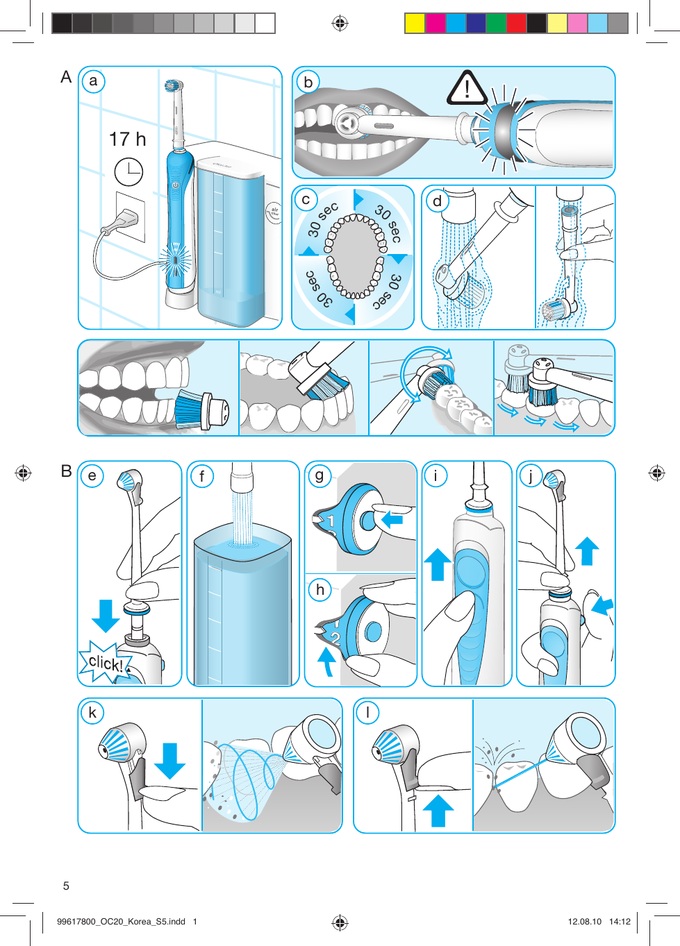 Page 4 of 10 - Braun Braun-Oral-B-3000-Users-Manual- 99617800_OC20_Korea_S1 Braun-oral-b-3000-users-manual