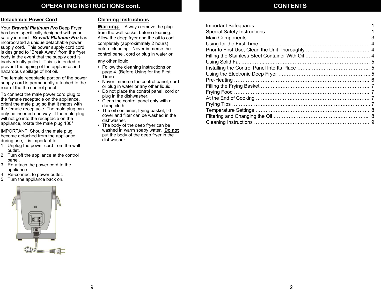 Page 3 of 6 - Bravetti Bravetti-F1065D-Users-Manual- No  Bravetti-f1065d-users-manual