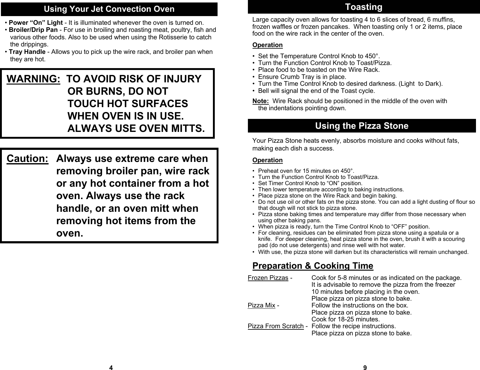 Page 6 of 8 - Bravetti Bravetti-Jo287Hl-Users-Manual-  1 Bravetti-jo287hl-users-manual