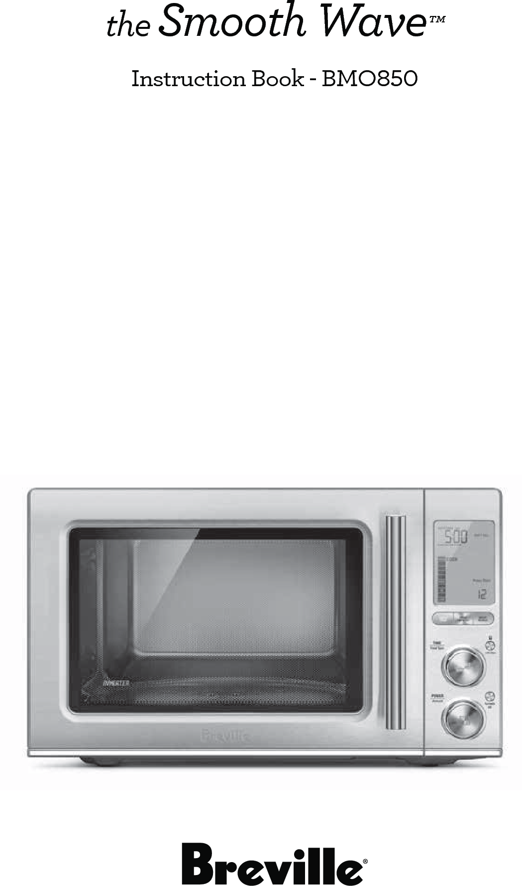Breville BMO850 Benchtop Microwave User 