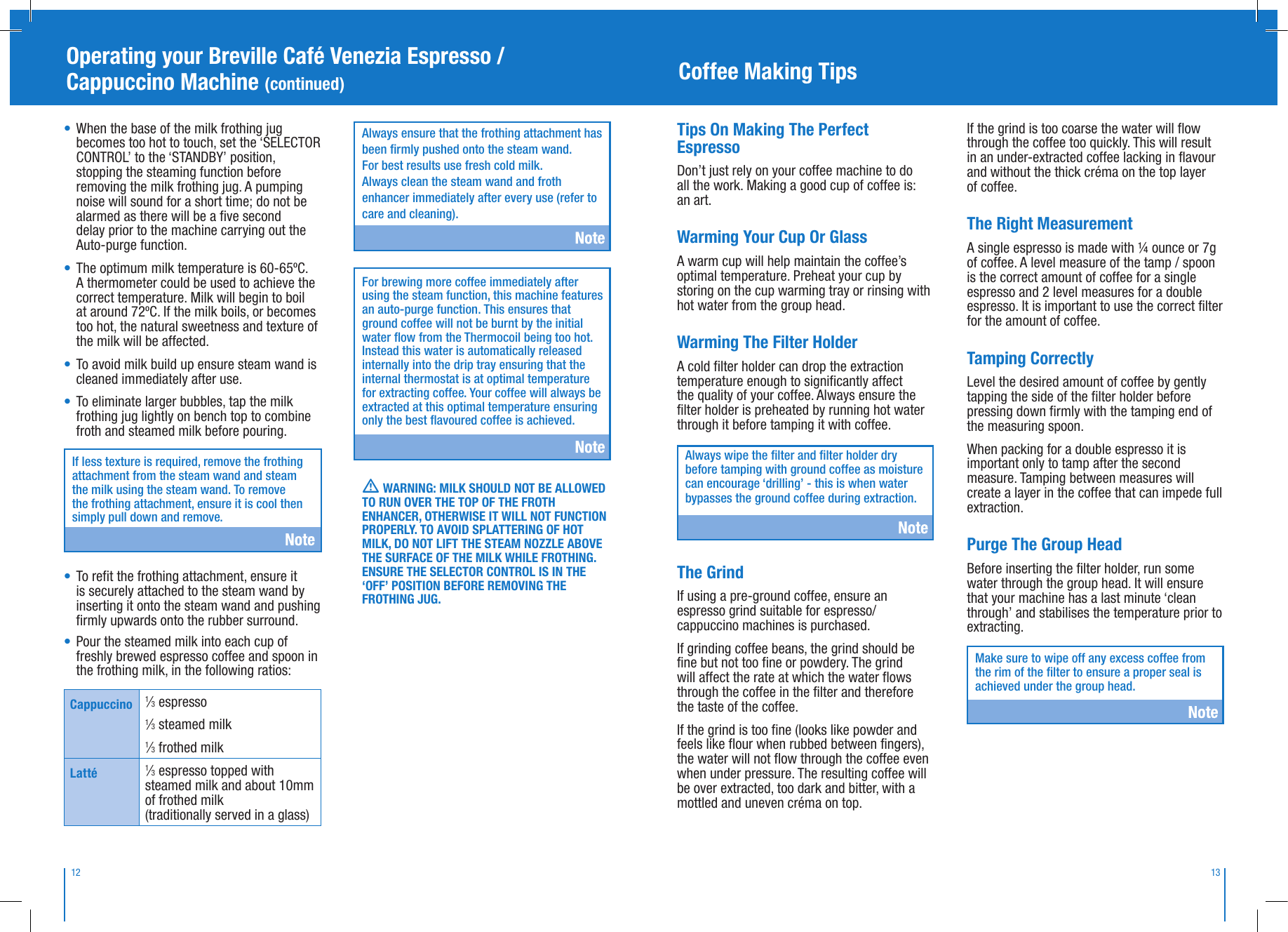Page 7 of 10 - Breville Breville-Bes250S-Users-Manual- Breville-bes250s-users-manual