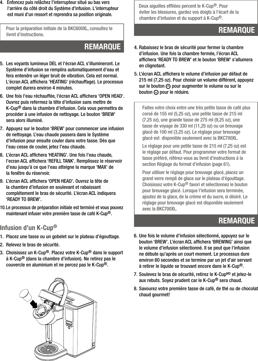 Page 2 of 2 - Breville Breville-Bkc700Xl-Quick-Start-Manual-  Breville-bkc700xl-quick-start-manual