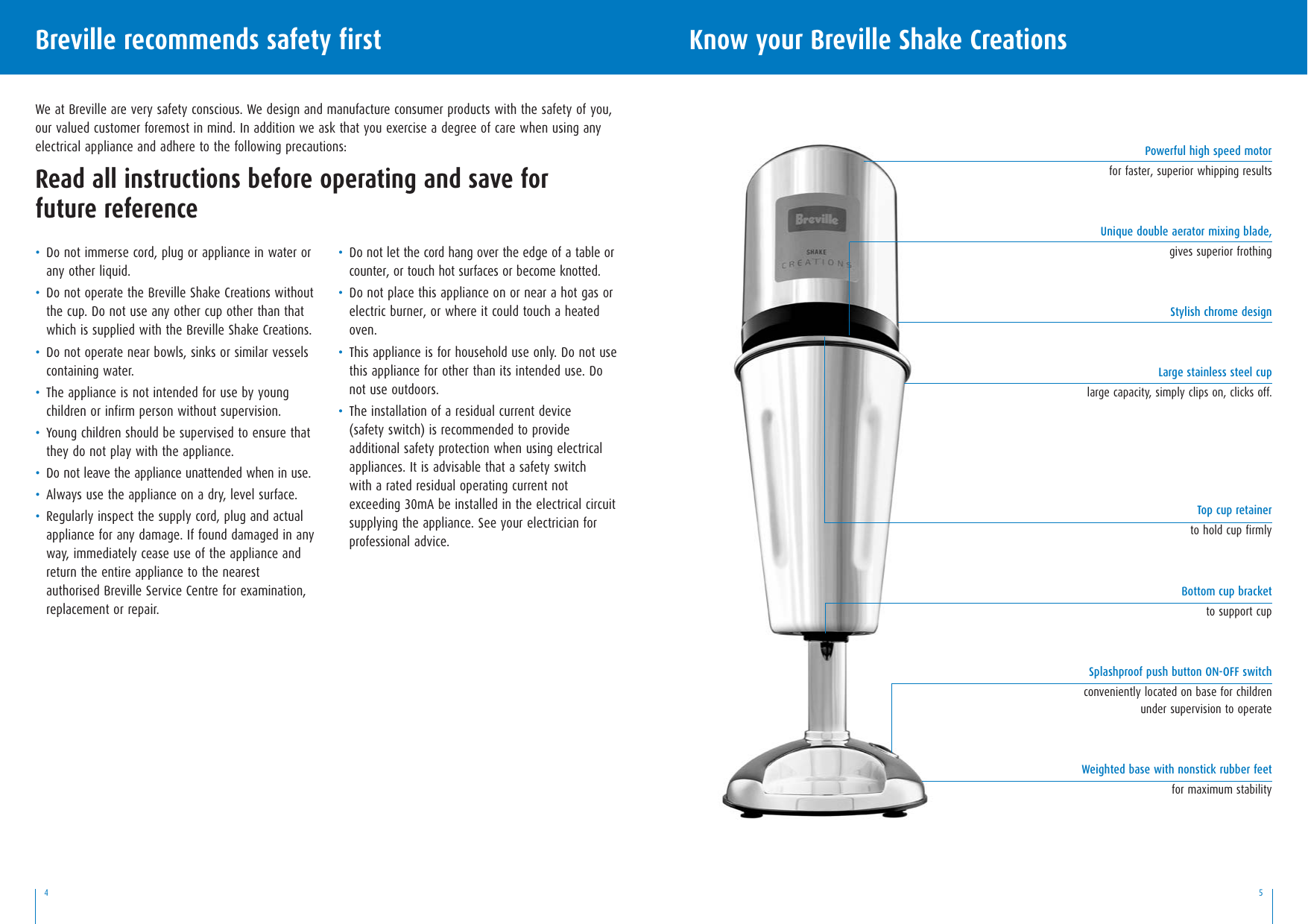 Breville MS400D BR6016 Book.qxp User 