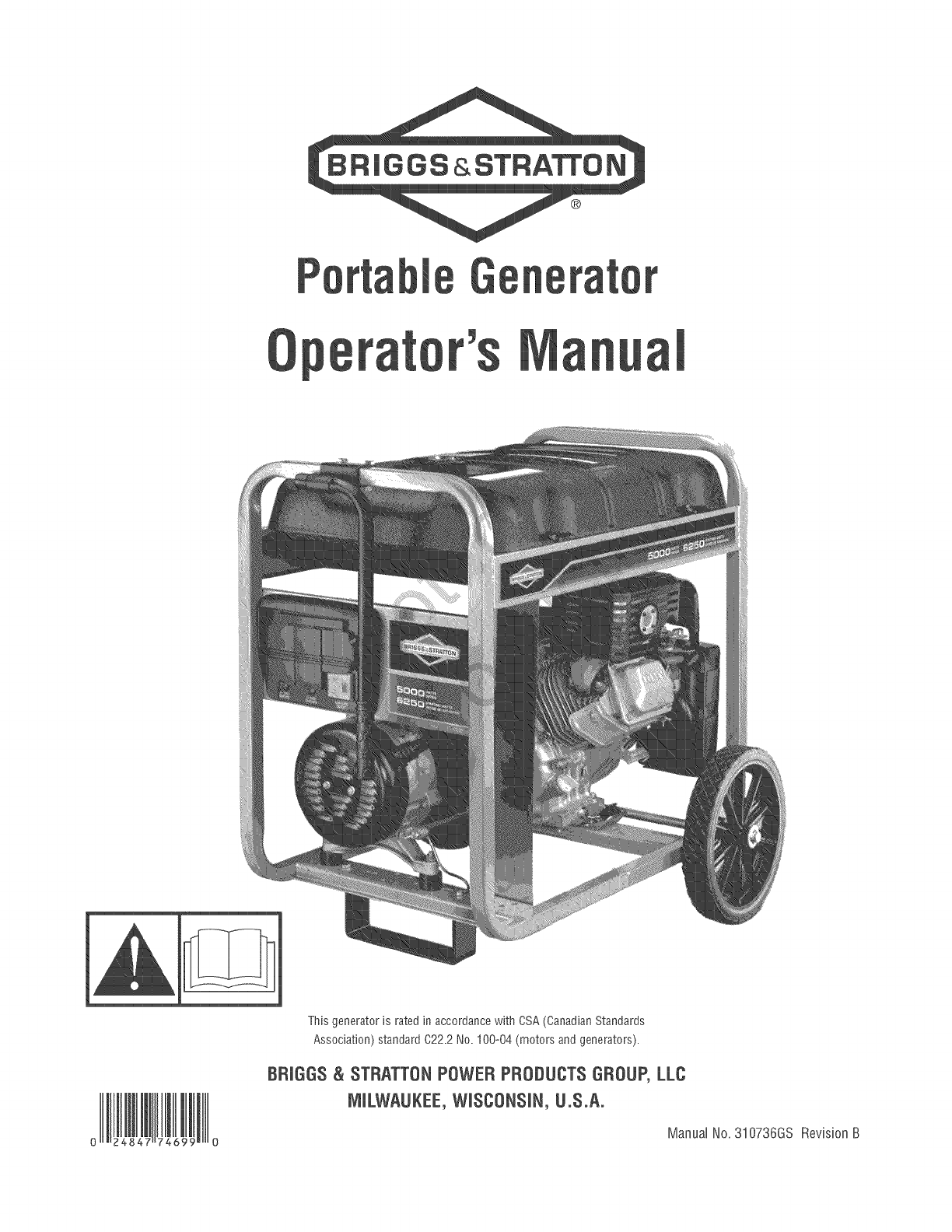 Briggs And Stratton Generator Install Manual