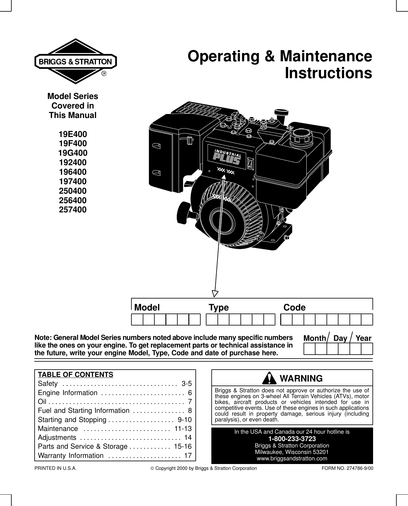 Briggs And Stratton Carb Adjustment Diagram