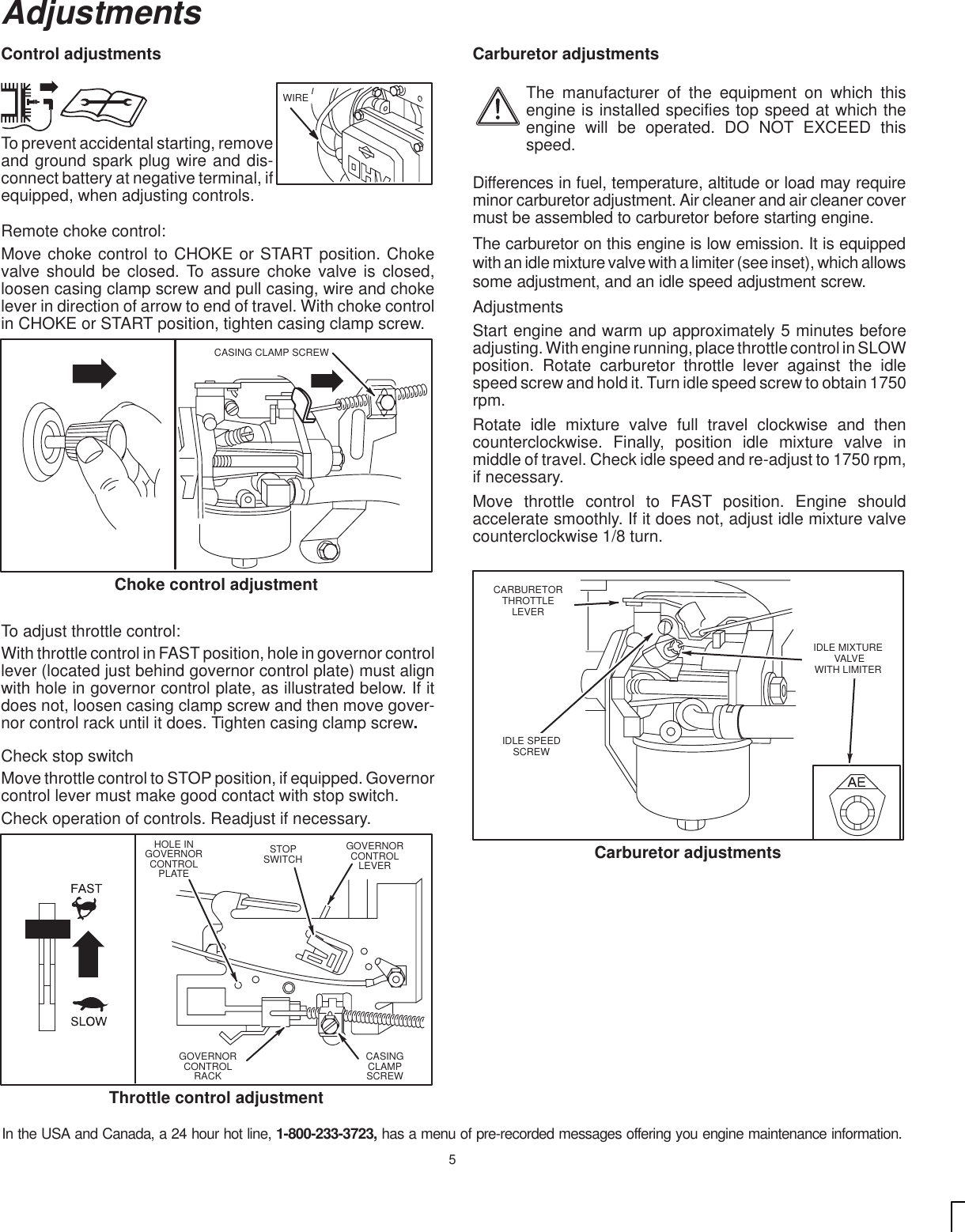 Page 5 of 12 - Briggs-And-Stratton Briggs-And-Stratton-287700-Users-Manual- 683v28,31  Briggs-and-stratton-287700-users-manual