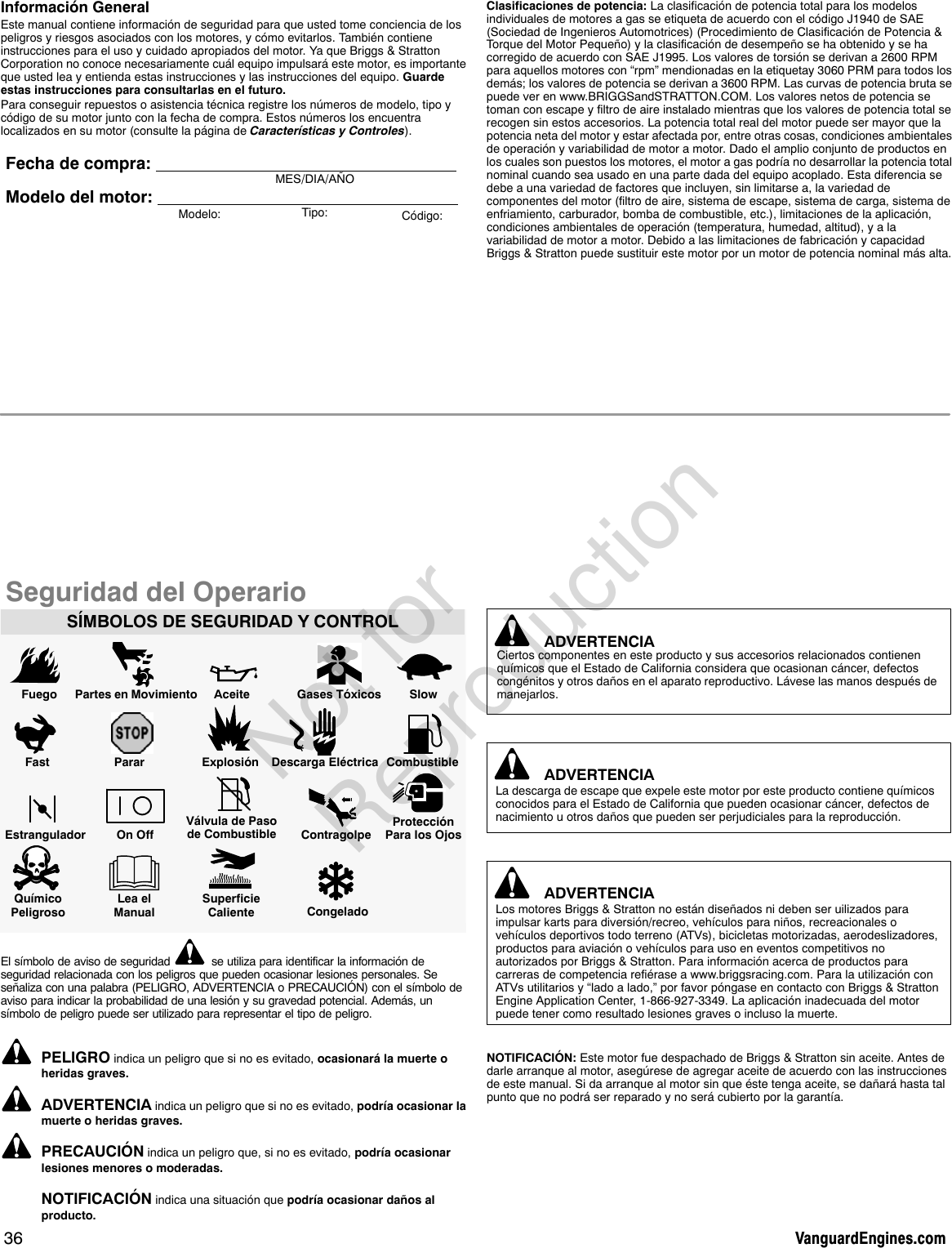 Briggs And Stratton Outboard Motor 540000 Users Manual 279773wst E Lo