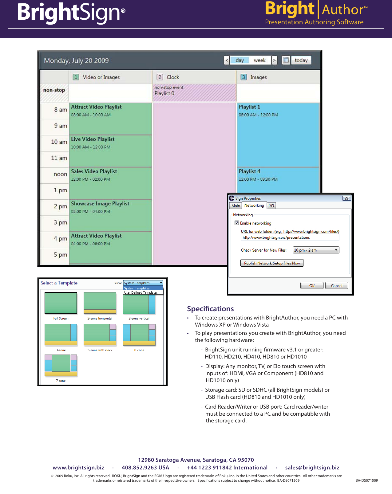 Page 2 of 2 - BrightAuthor_Datasheet_Rev2  Bright Author Datasheet2