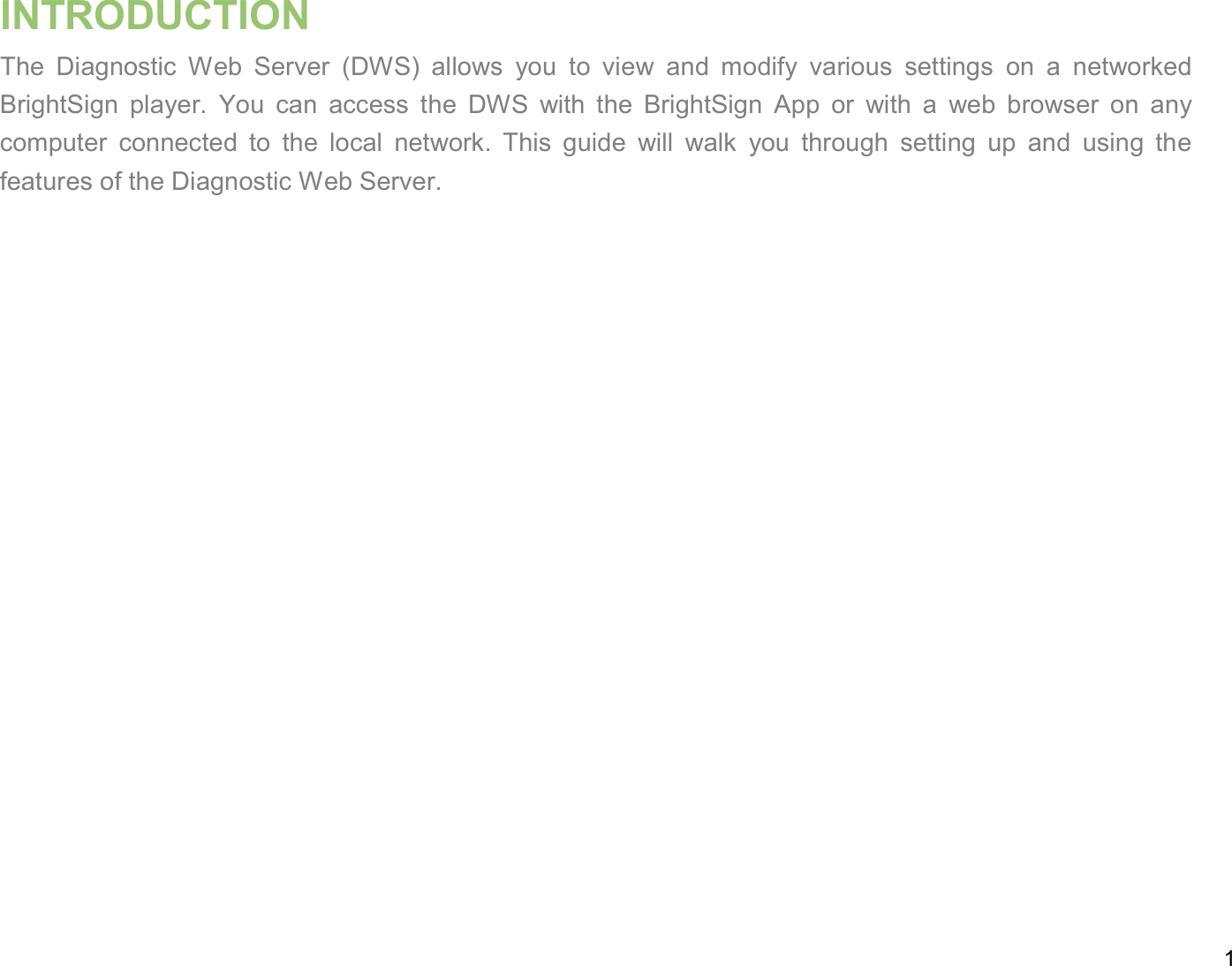 Page 3 of 12 - Diagnostic Web Server User Guide