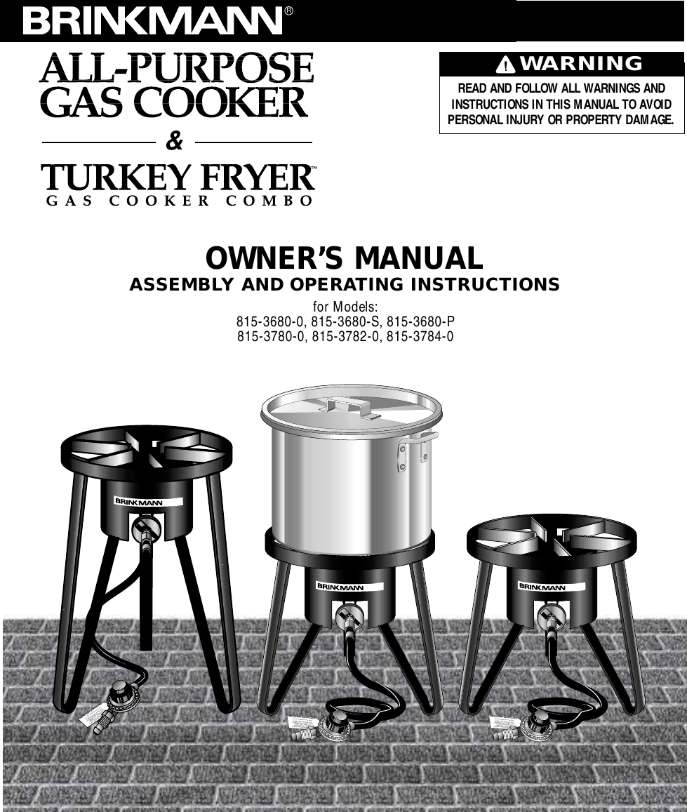 Brinkmann 815 3680 0 Users Manual