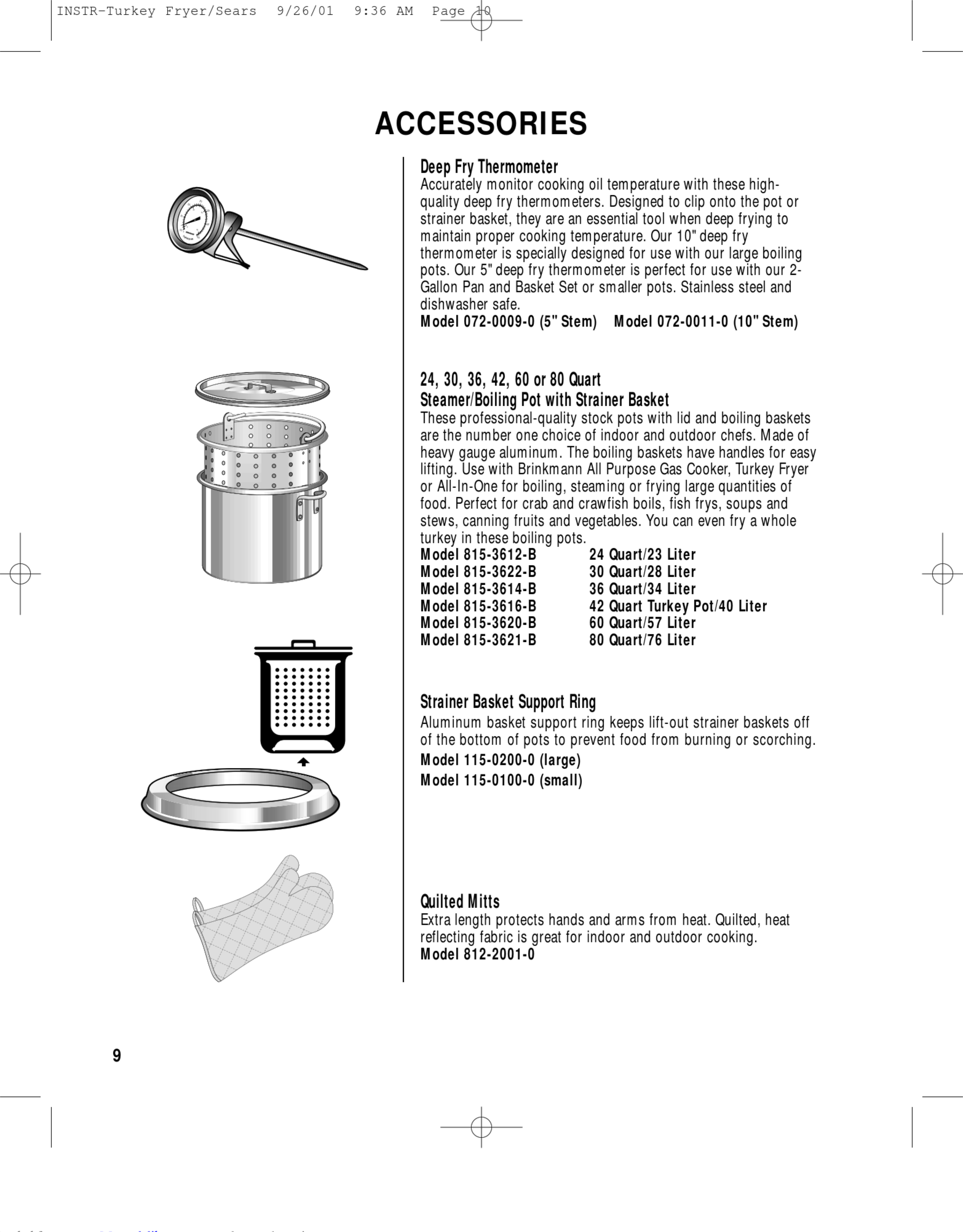 Page 10 of 12 - Brinkmann Brinkmann-Turkey-Fryer-Owners-Manual-1003195 User Manual