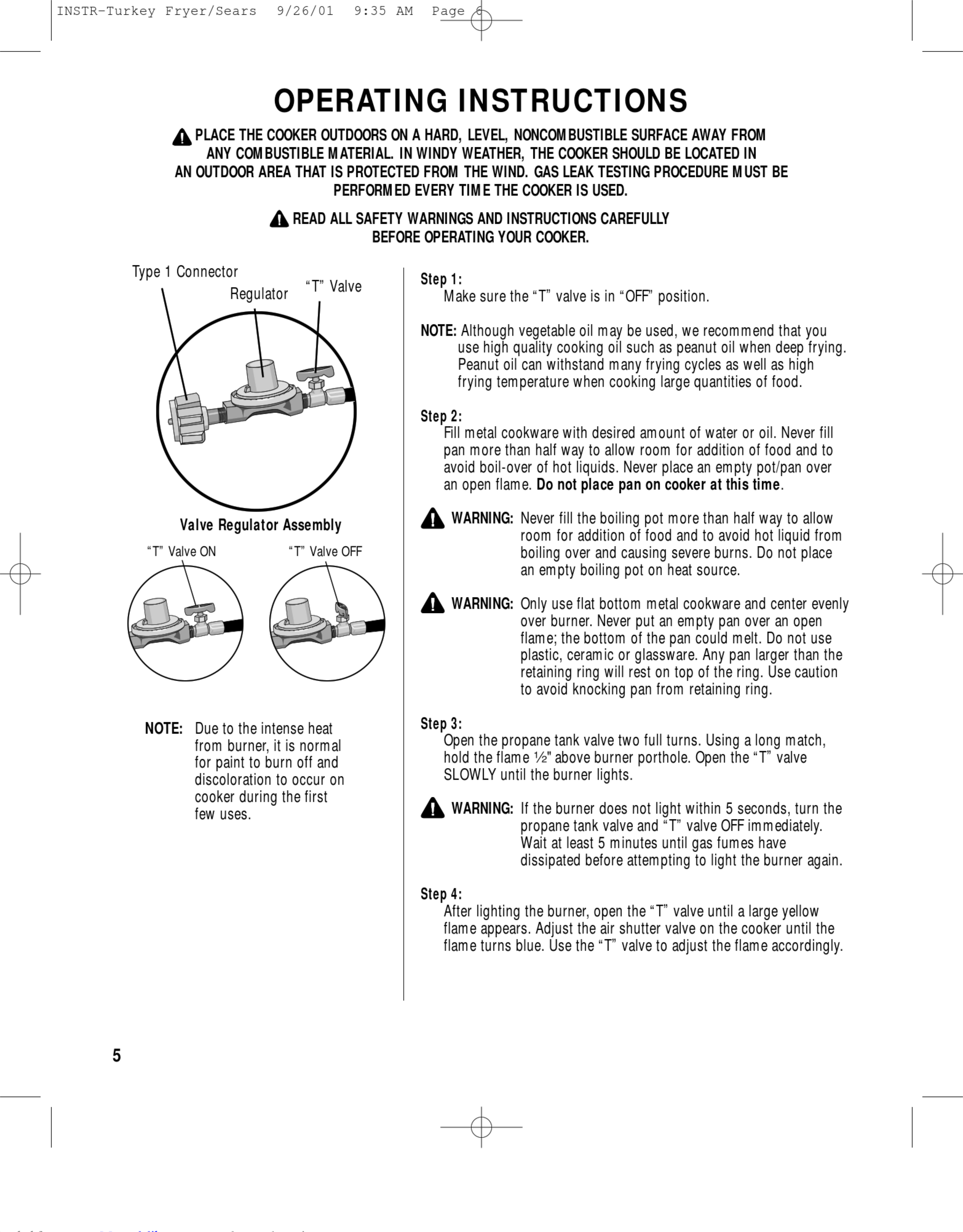 Page 6 of 12 - Brinkmann Brinkmann-Turkey-Fryer-Owners-Manual-1003195 User Manual