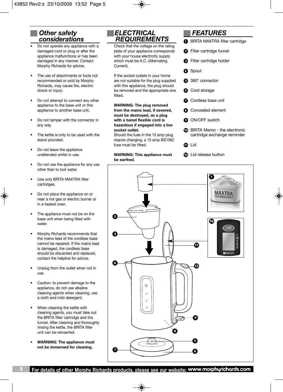 Page 5 of 6 - Brita Brita-Brita-Lp-Water-Dispenser-43852-Users-Manual- Logos6 Bw  Brita-brita-lp-water-dispenser-43852-users-manual