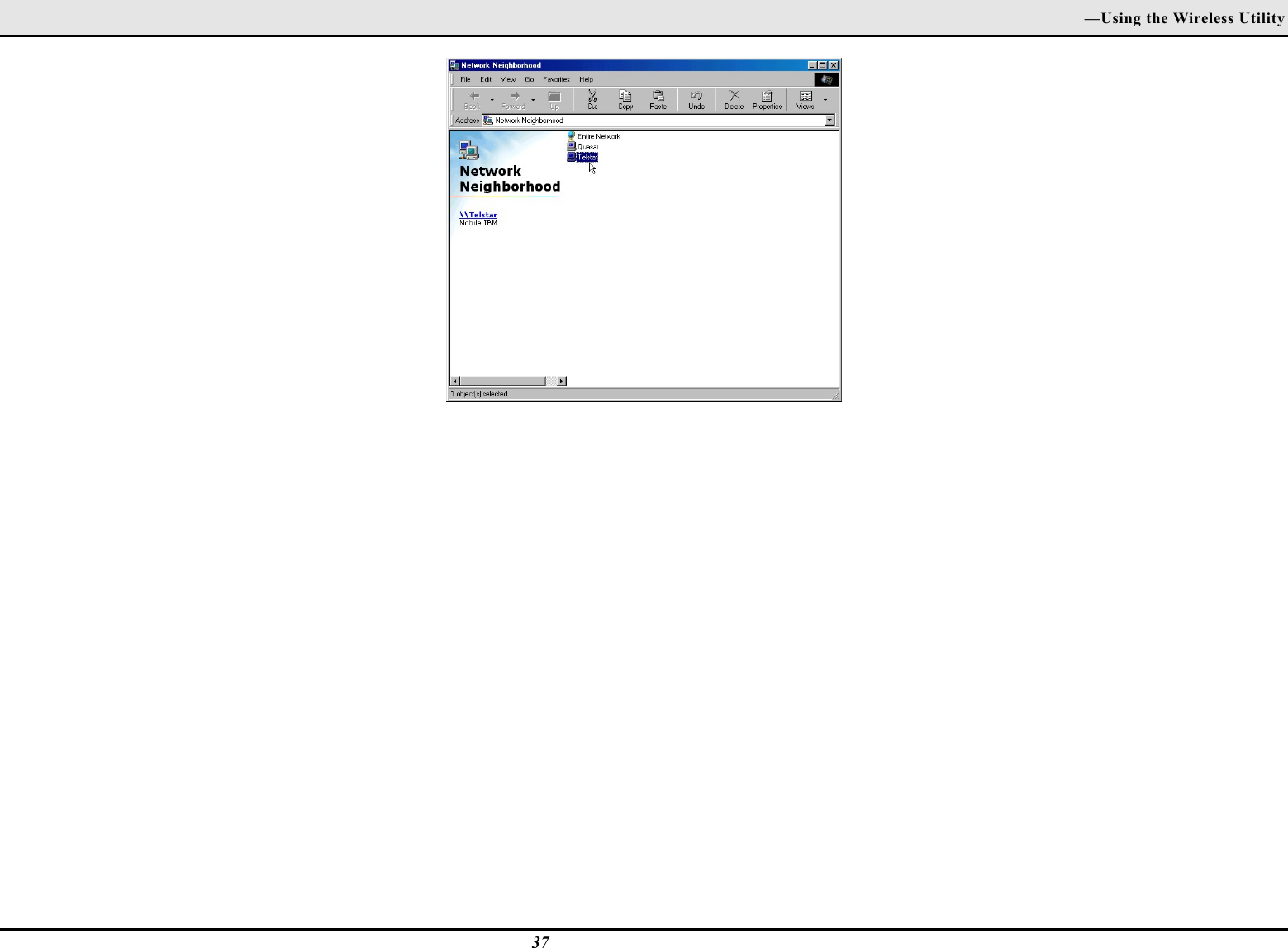 —Using the Wireless Utility37