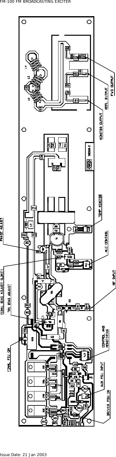  FM-100 FM BROADCASTING EXCITER Issue Date: 21 Jan 2003  