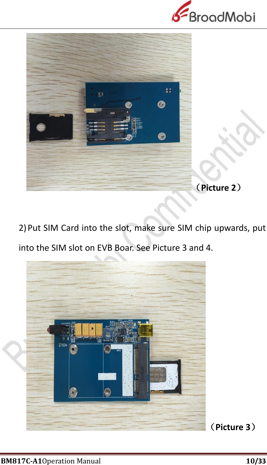 Page 10 of Broadmobi Communication Technology BM817C LTE Wireless Module User Manual BM817C  V1 1