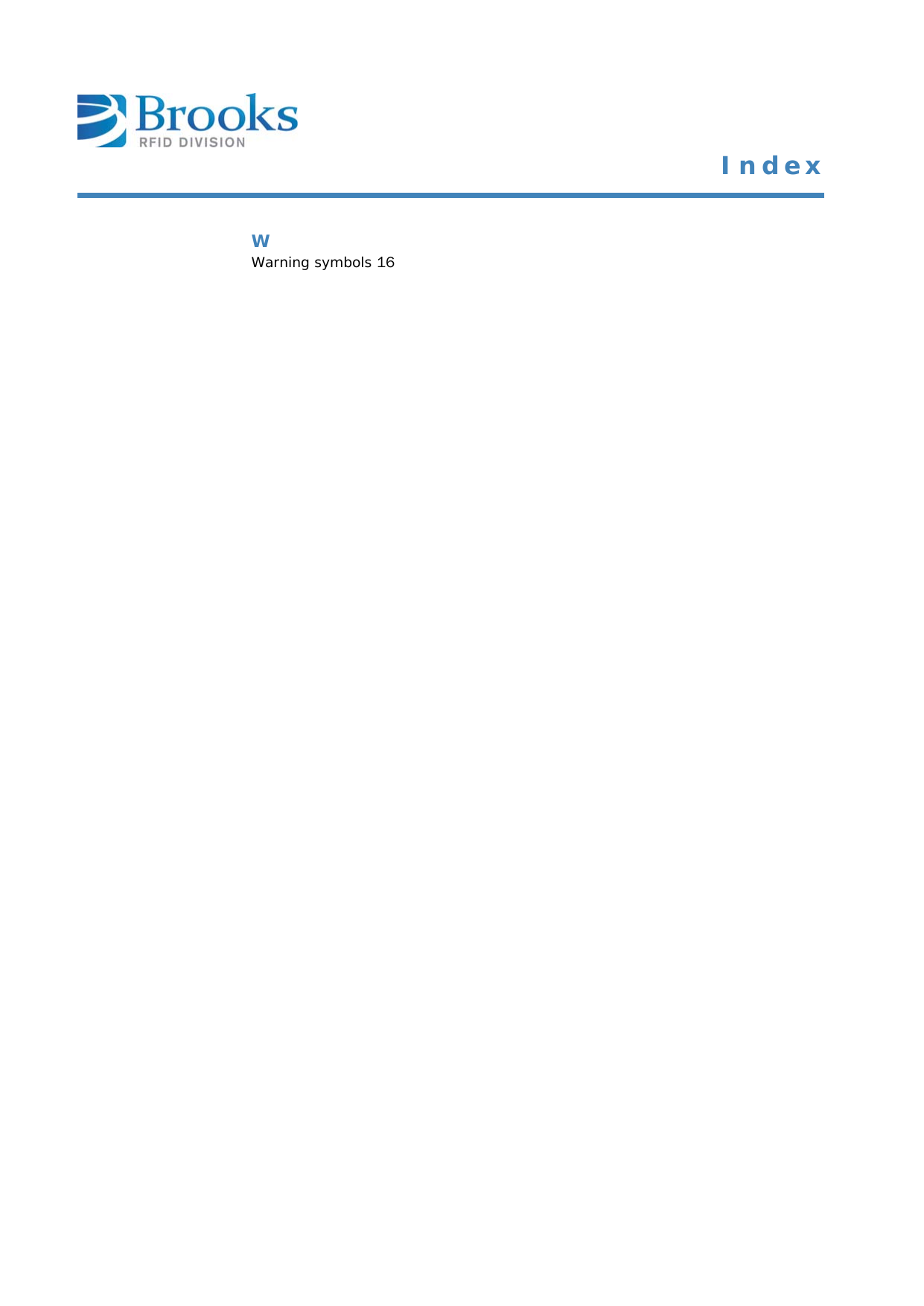  IndexWWarning symbols 16